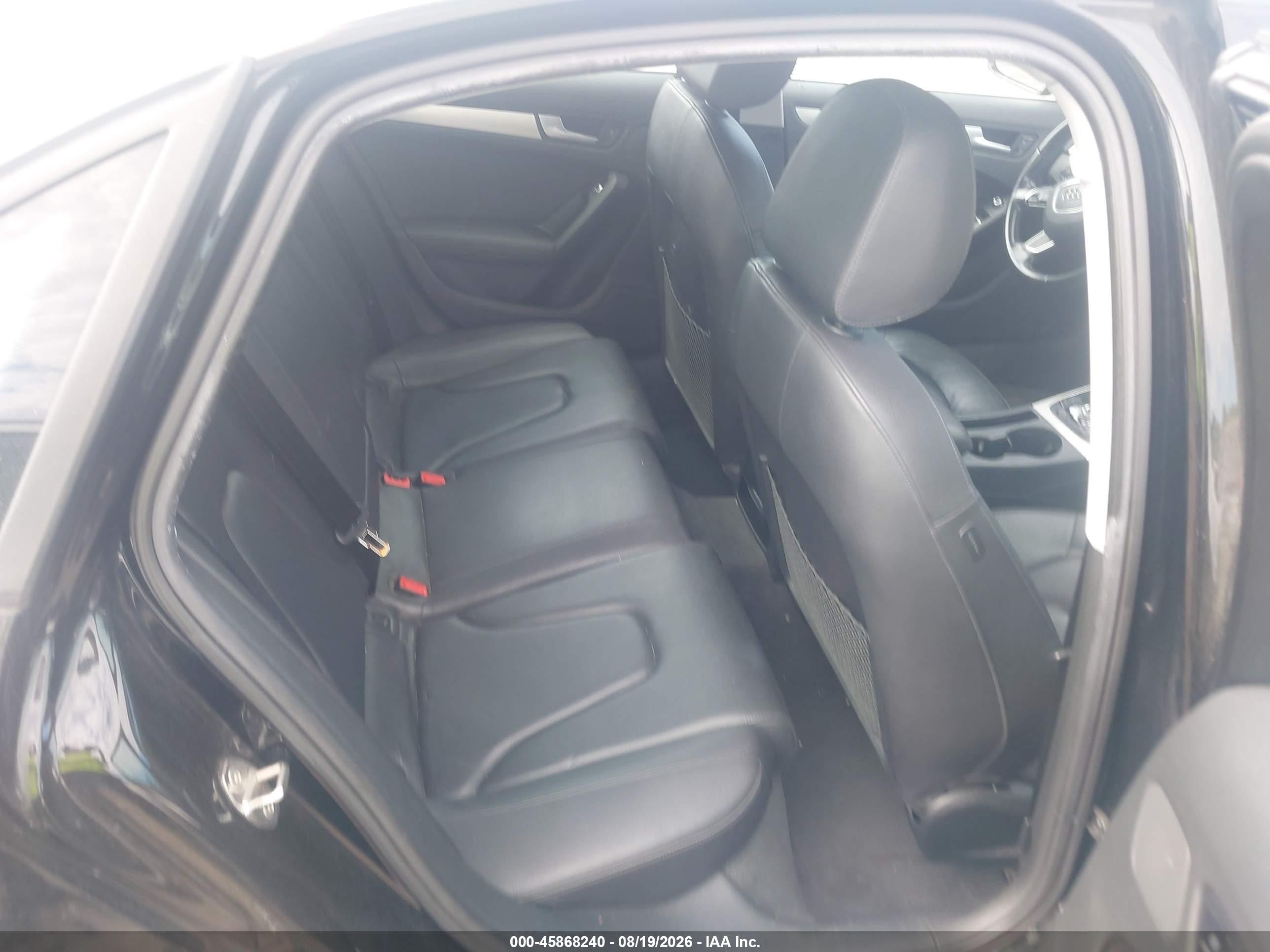 2014 Audi A4 2.0t Premium Черный vin: WAUFFAFL5EN032093