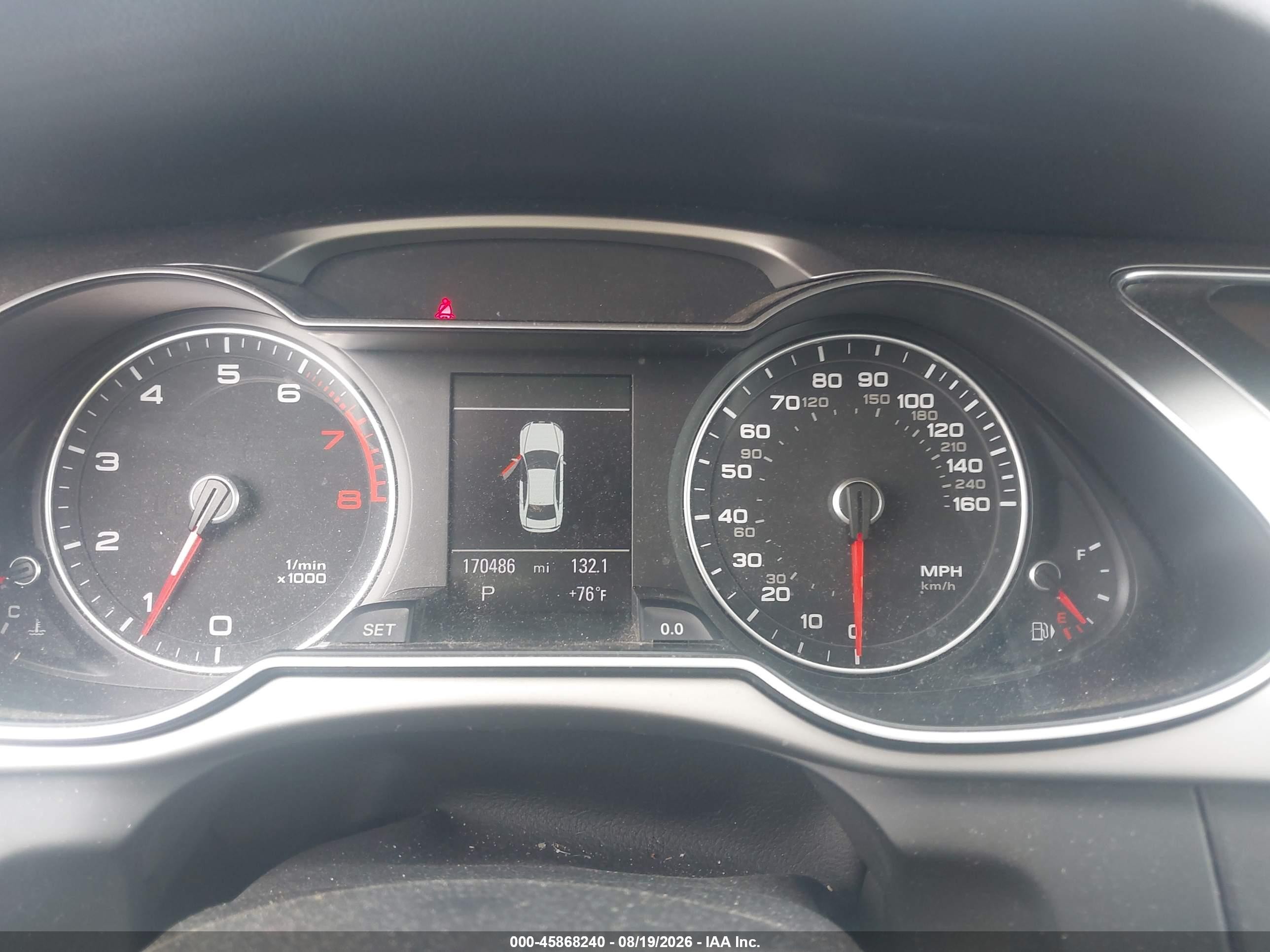 2014 Audi A4 2.0t Premium Черный vin: WAUFFAFL5EN032093
