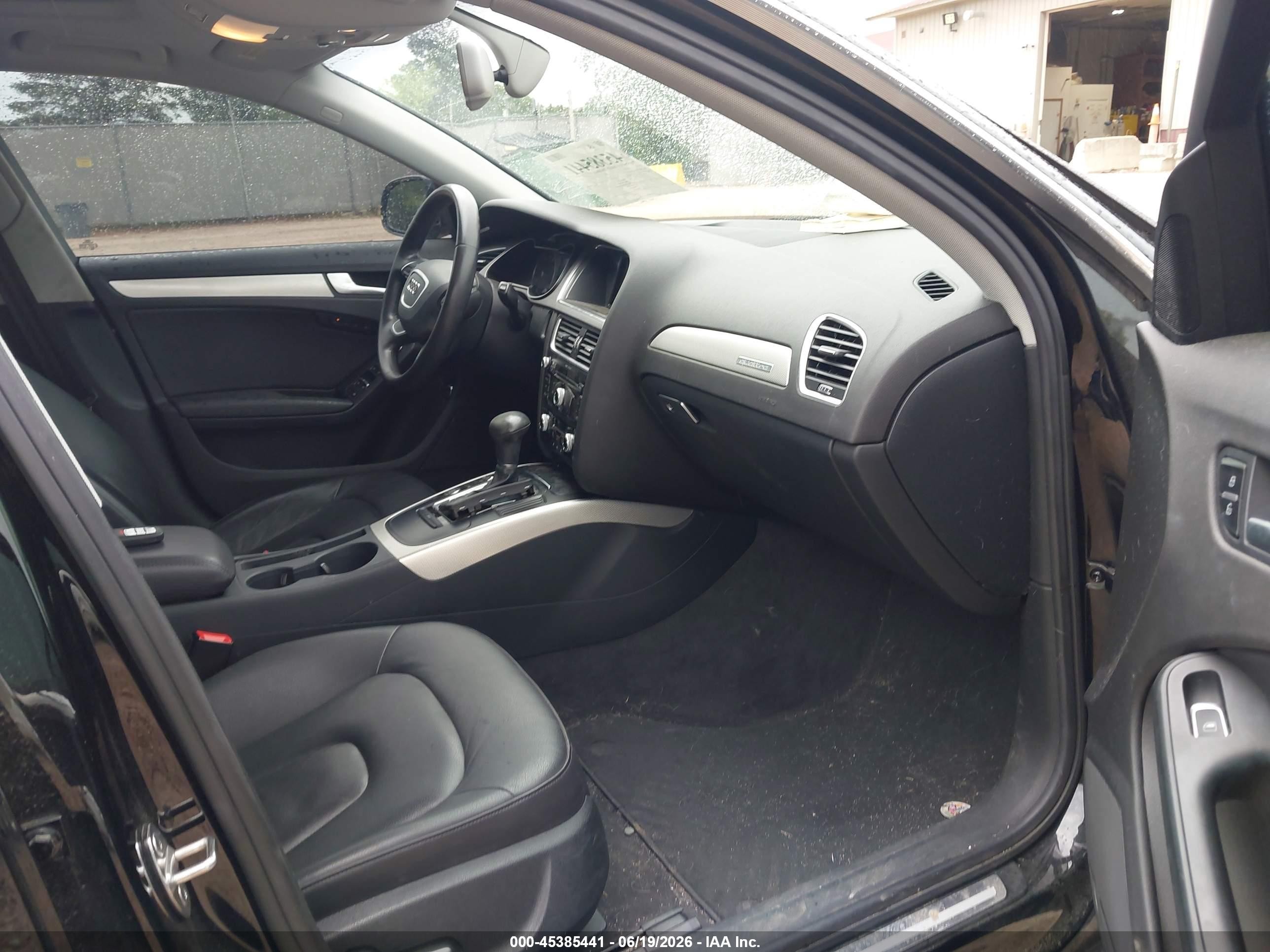 2014 Audi A4 2.0t Premium Black vin: WAUFFAFL5EN034717