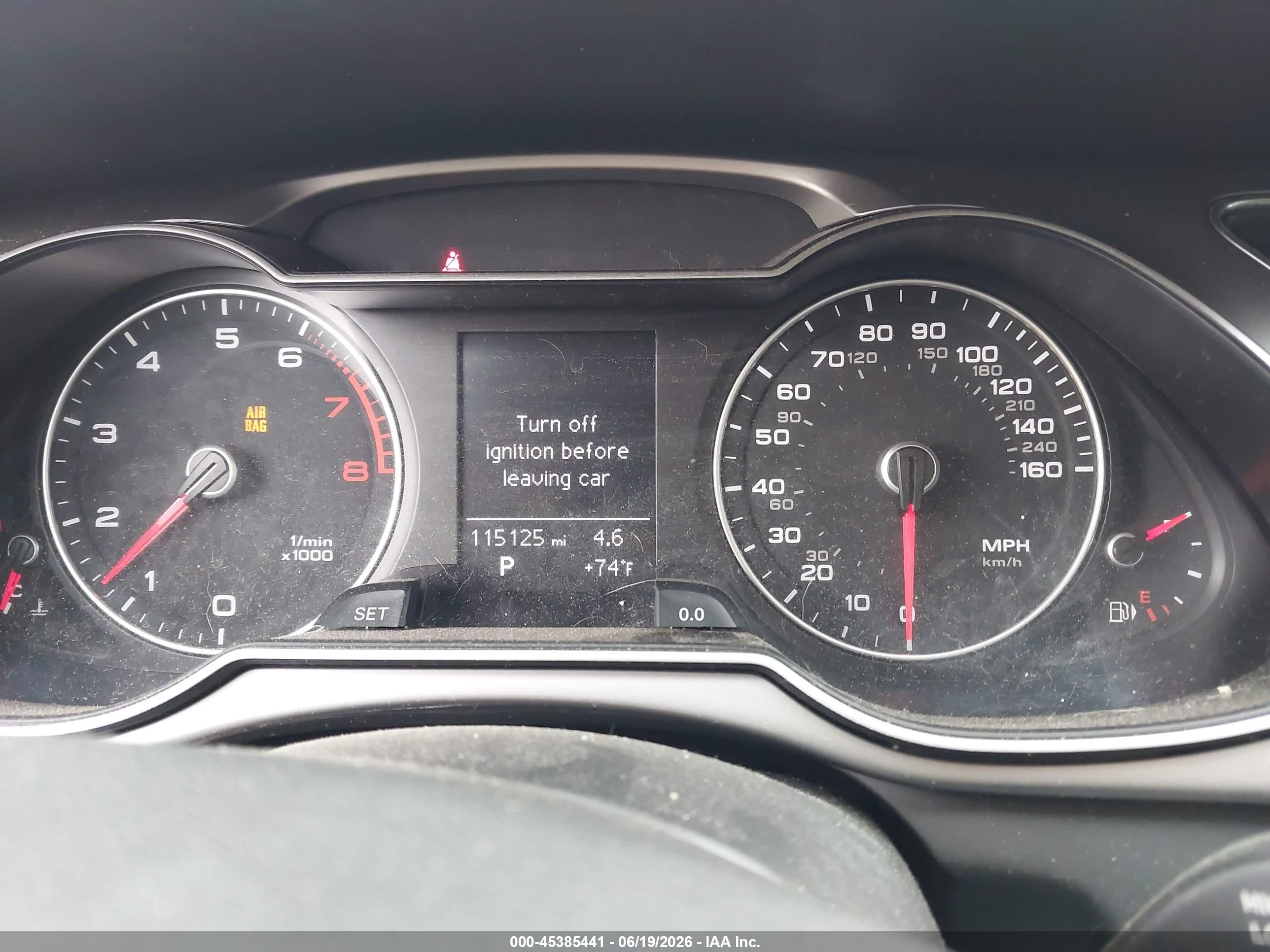 2014 Audi A4 2.0t Premium Black vin: WAUFFAFL5EN034717