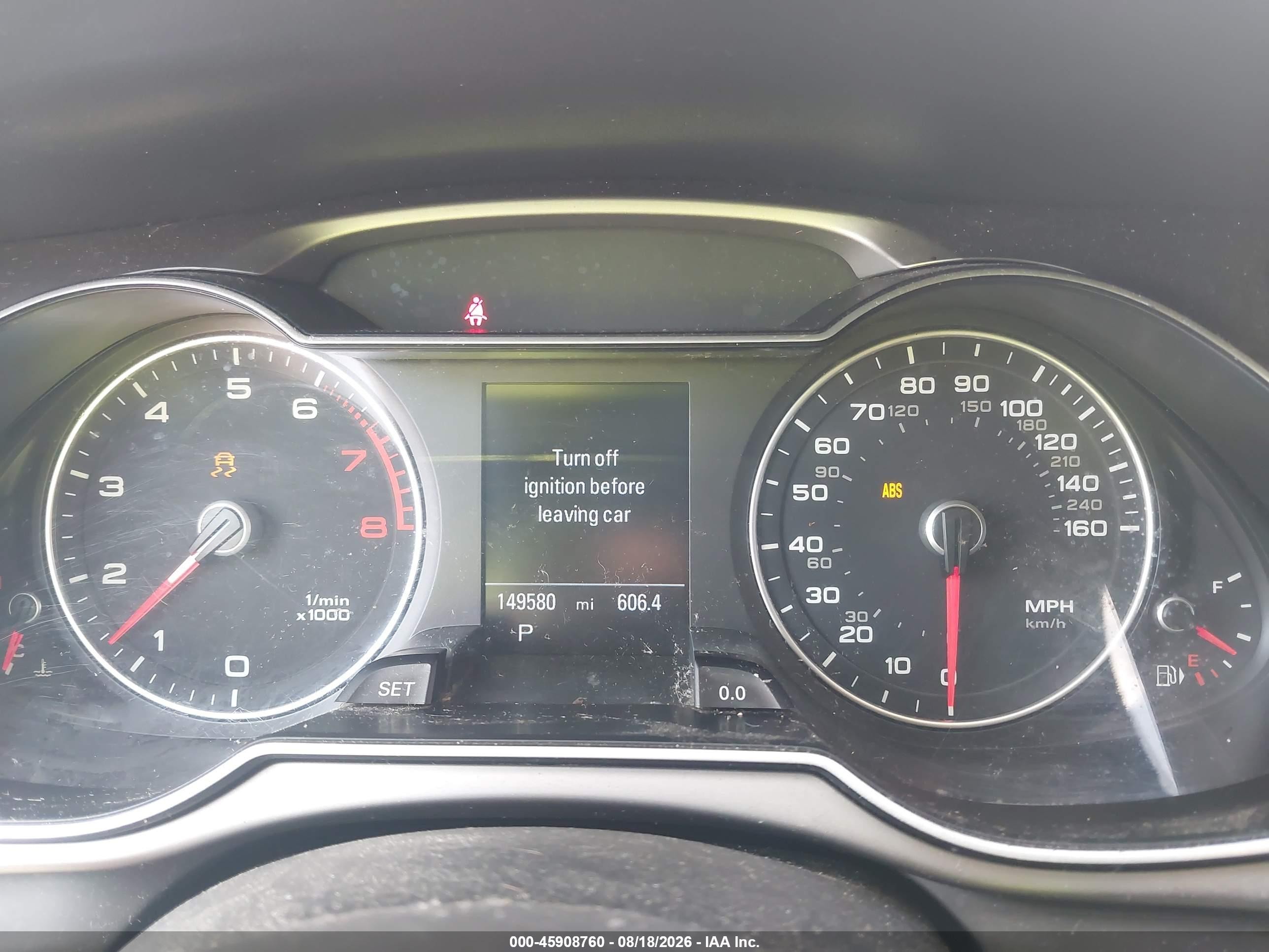 2015 Audi A4 2.0t Premium White vin: WAUFFAFL5FN002903