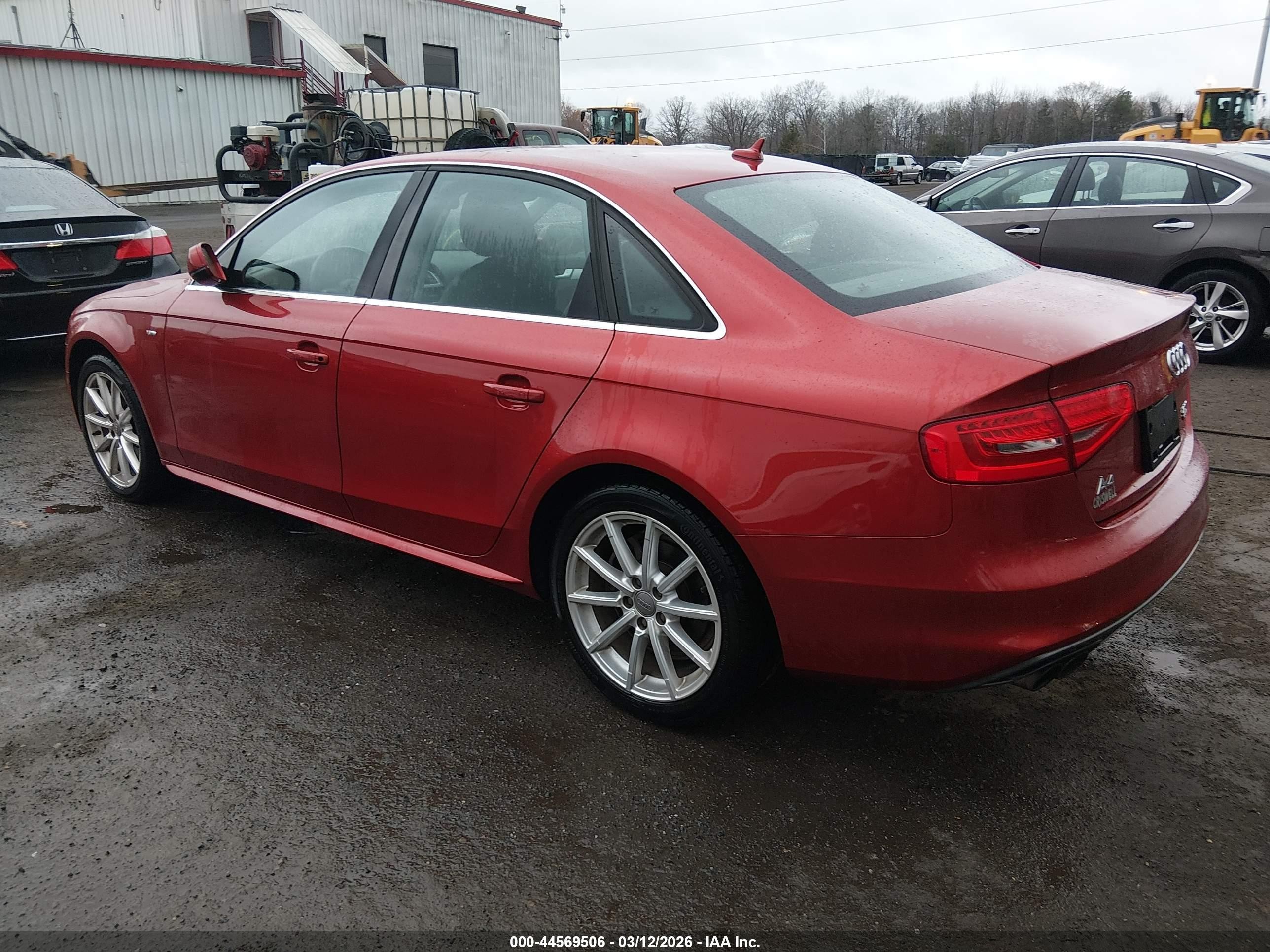 2015 Audi A4 2.0t Premium Orange vin: WAUFFAFL5FN023539