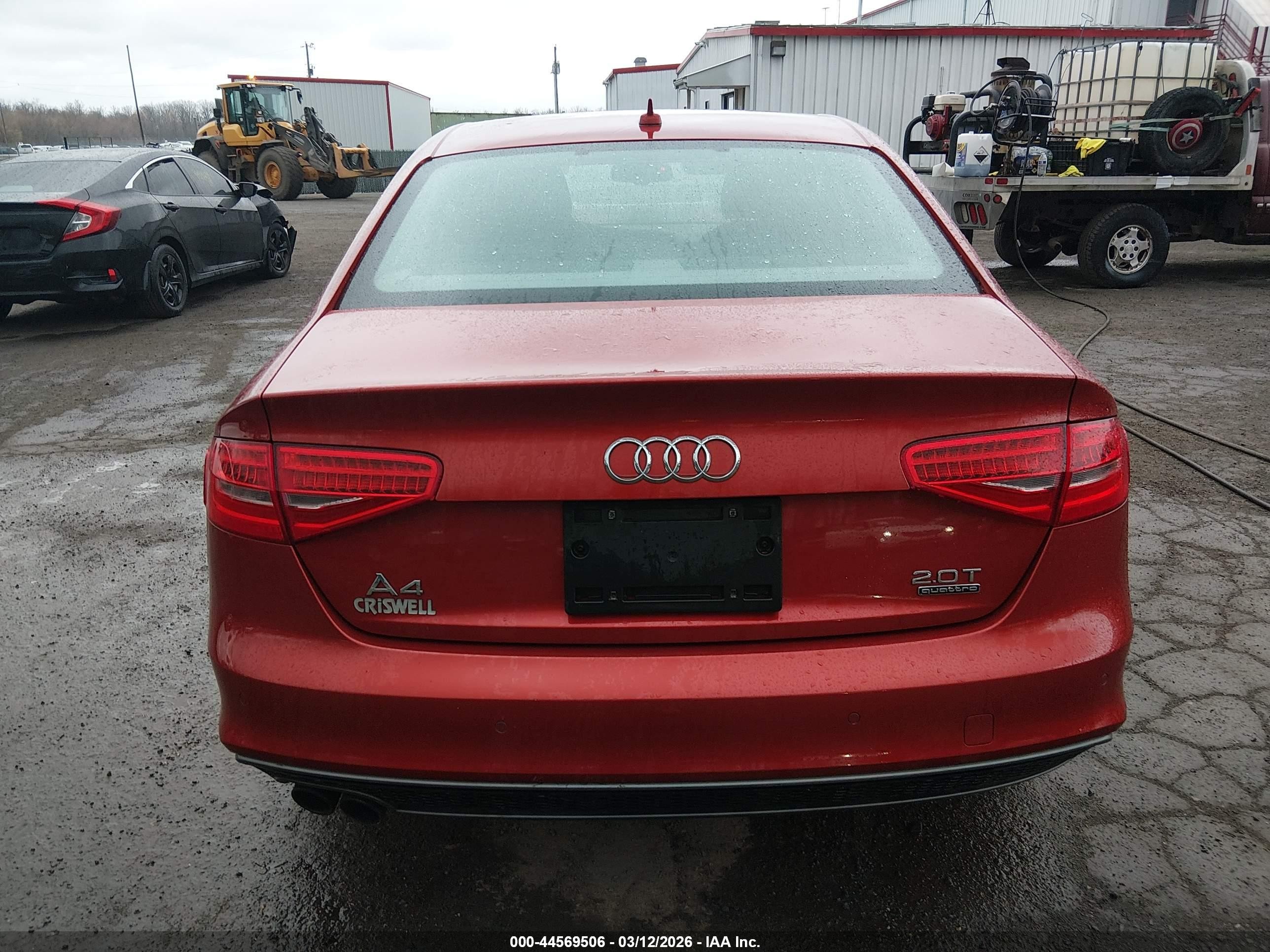 2015 Audi A4 2.0t Premium Orange vin: WAUFFAFL5FN023539