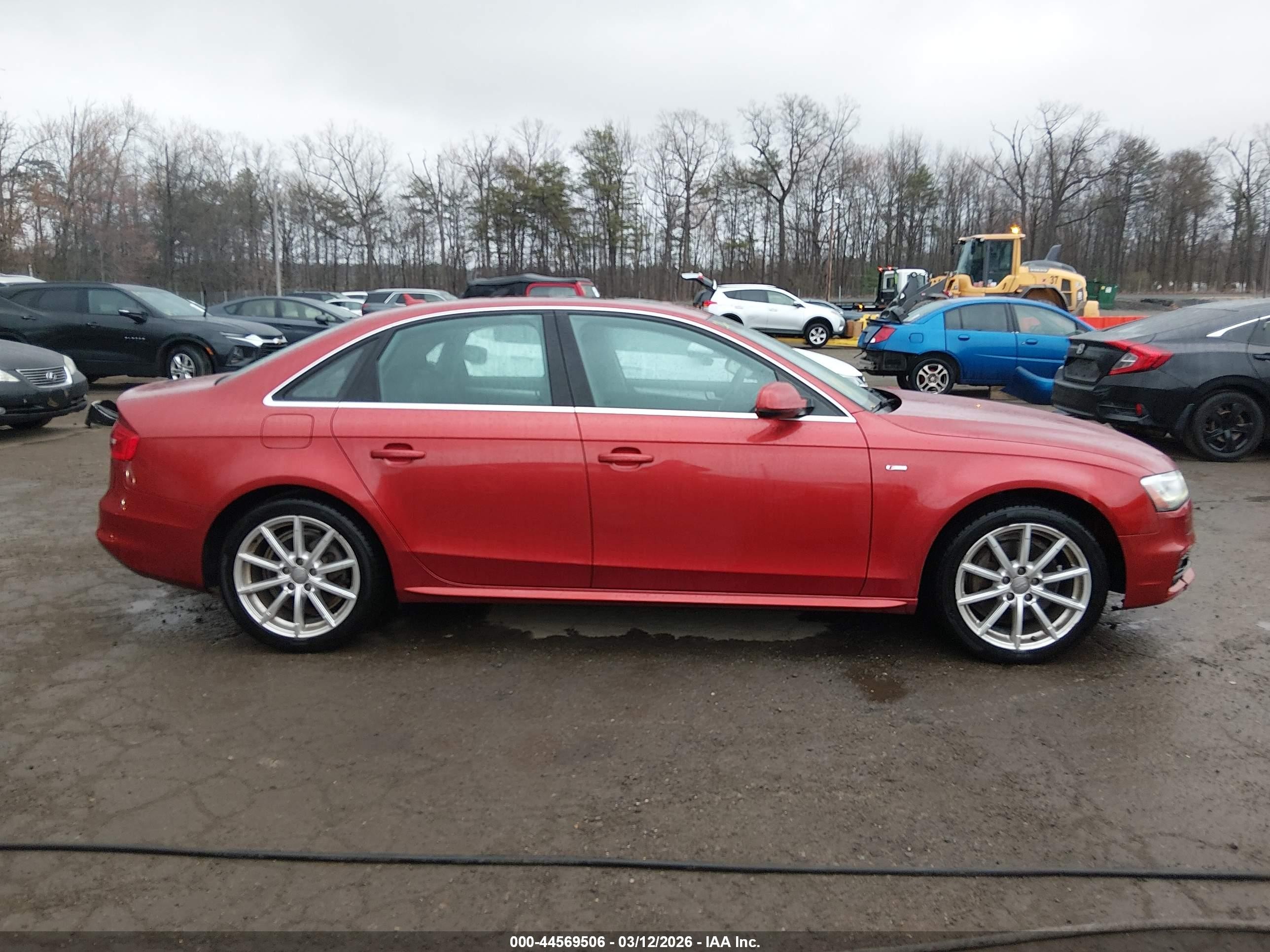 2015 Audi A4 2.0t Premium Orange vin: WAUFFAFL5FN023539