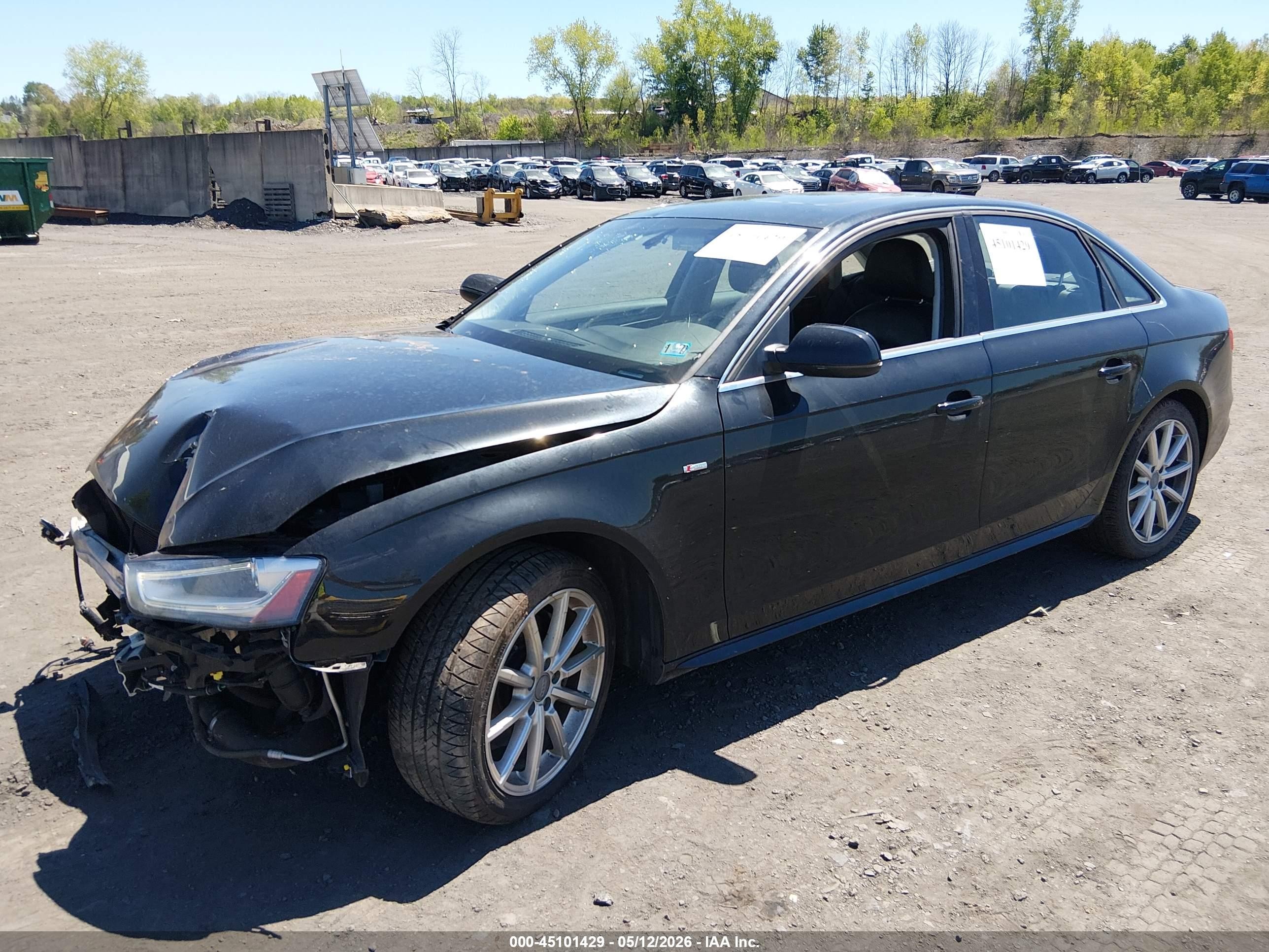 2015 Audi A4 2.0t Premium Black vin: WAUFFAFL5FN038610