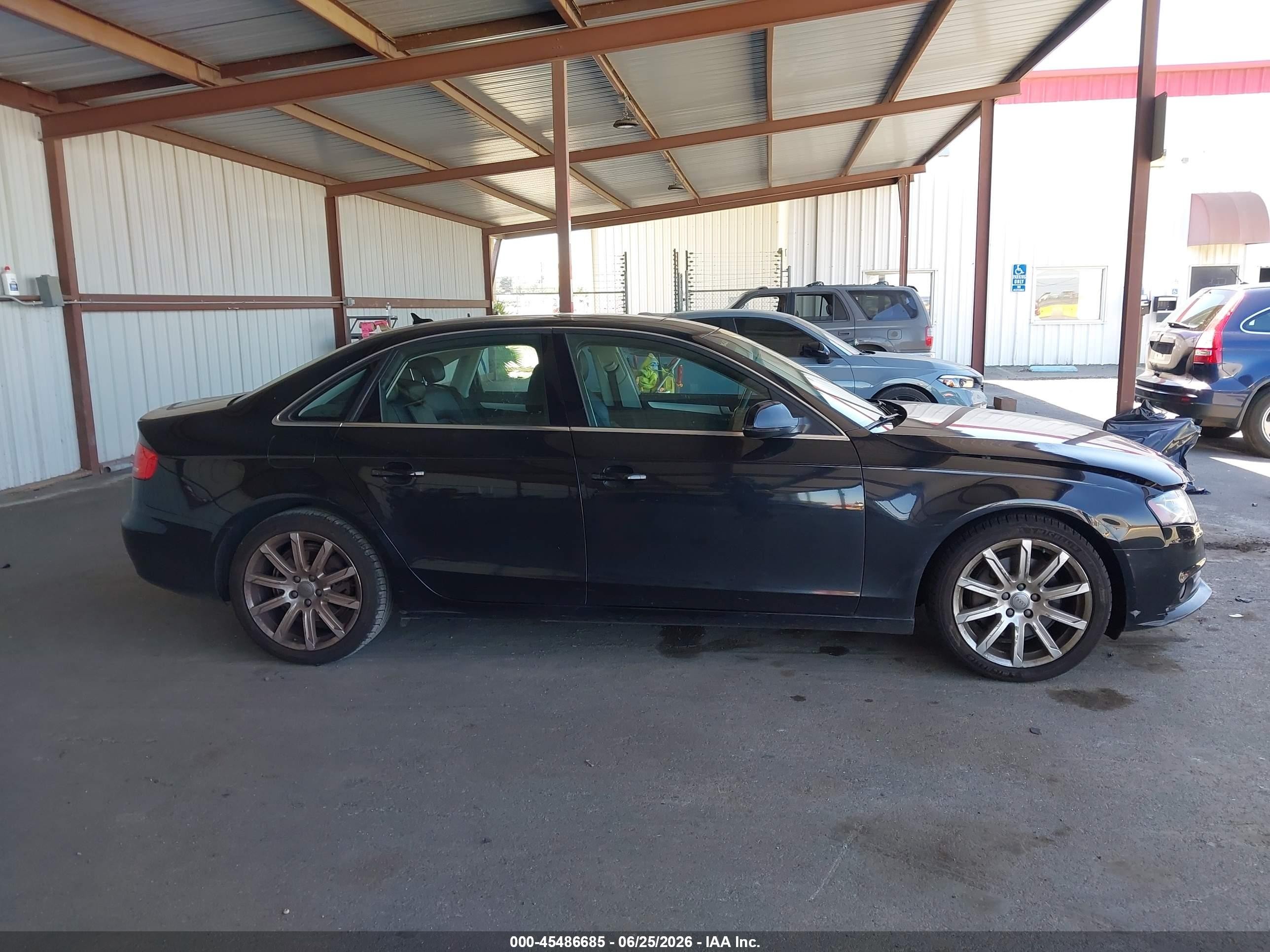 2010 Audi A4 2.0t Premium Black vin: WAUFFAFL6AN045574