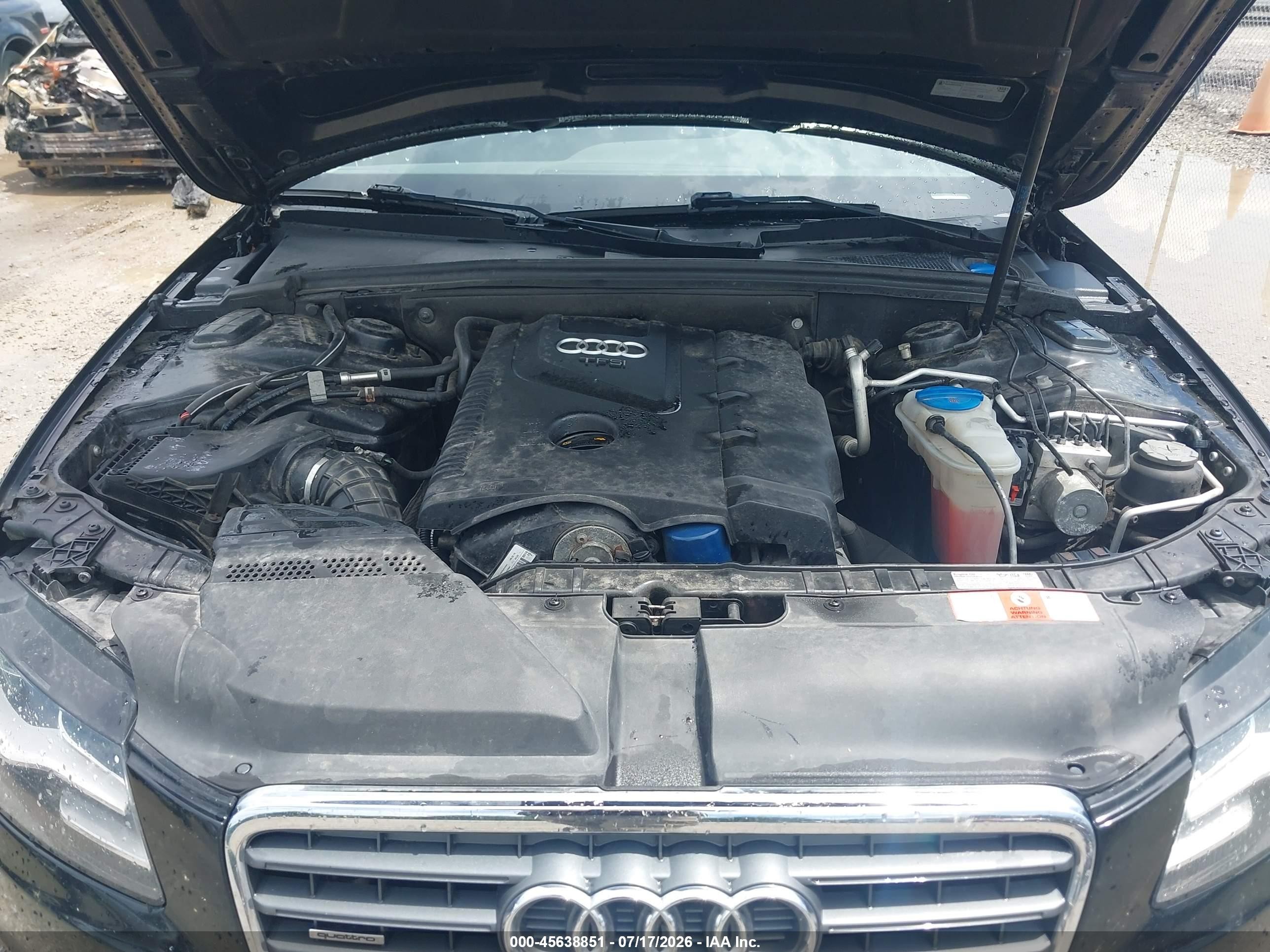 2010 Audi A4 2.0t Premium Black vin: WAUFFAFL6AN050936