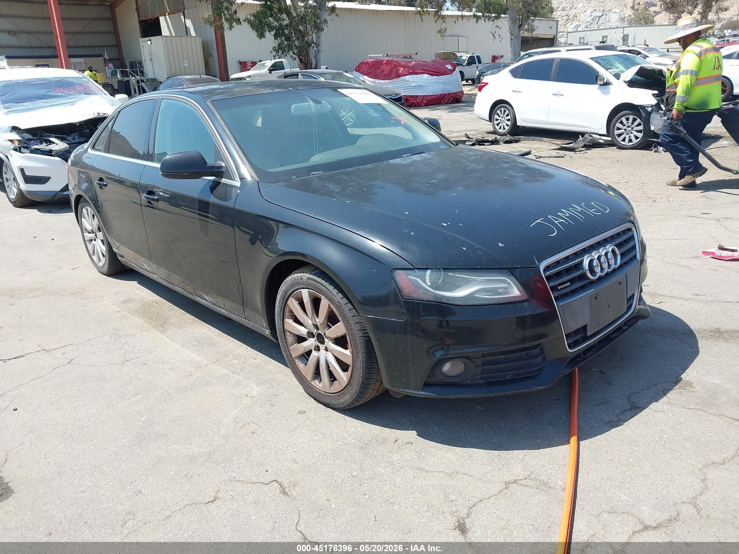 2011 Audi A4 2.0t Premium Black vin: WAUFFAFL6BN007229