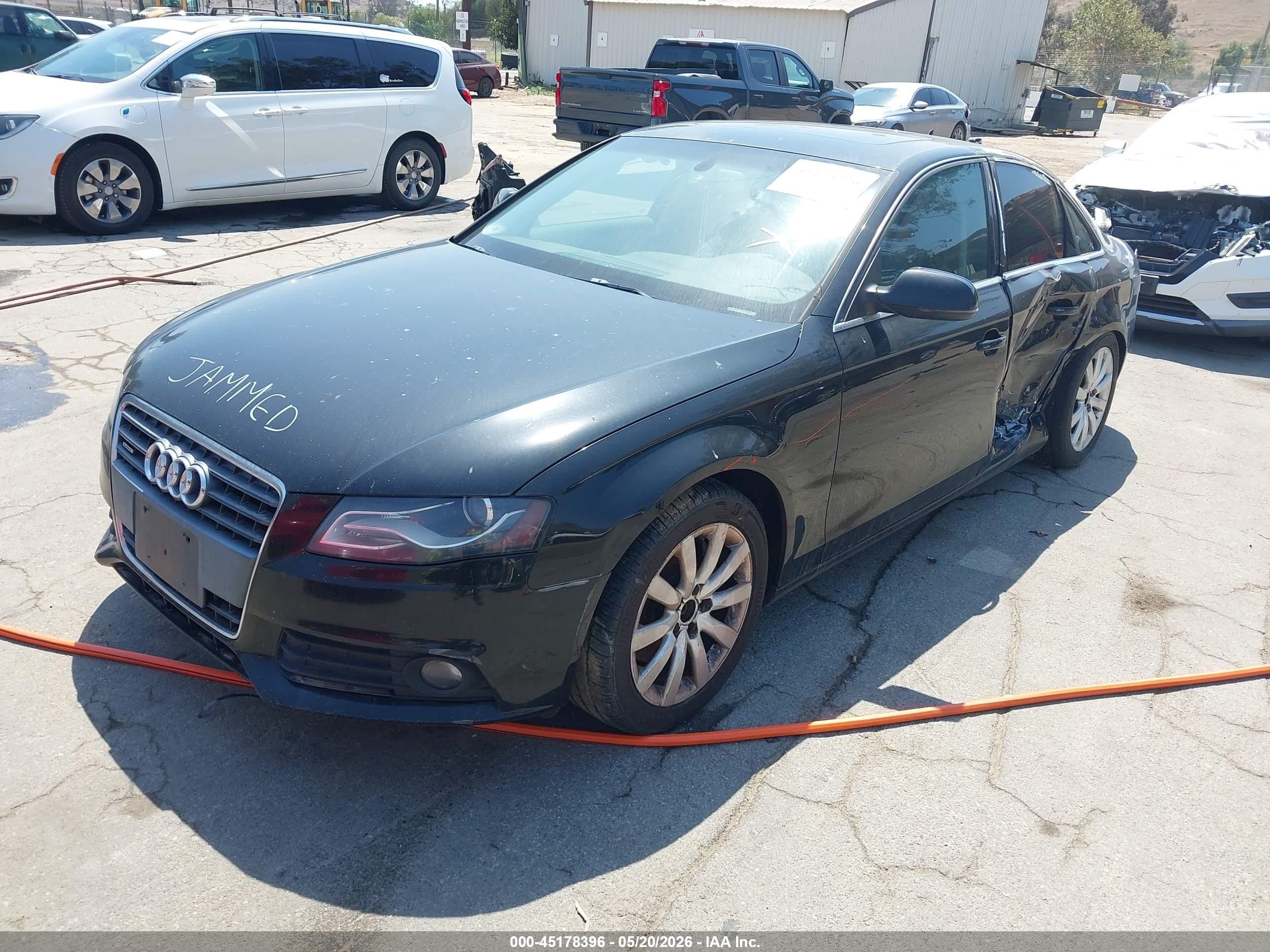 2011 Audi A4 2.0t Premium Black vin: WAUFFAFL6BN007229