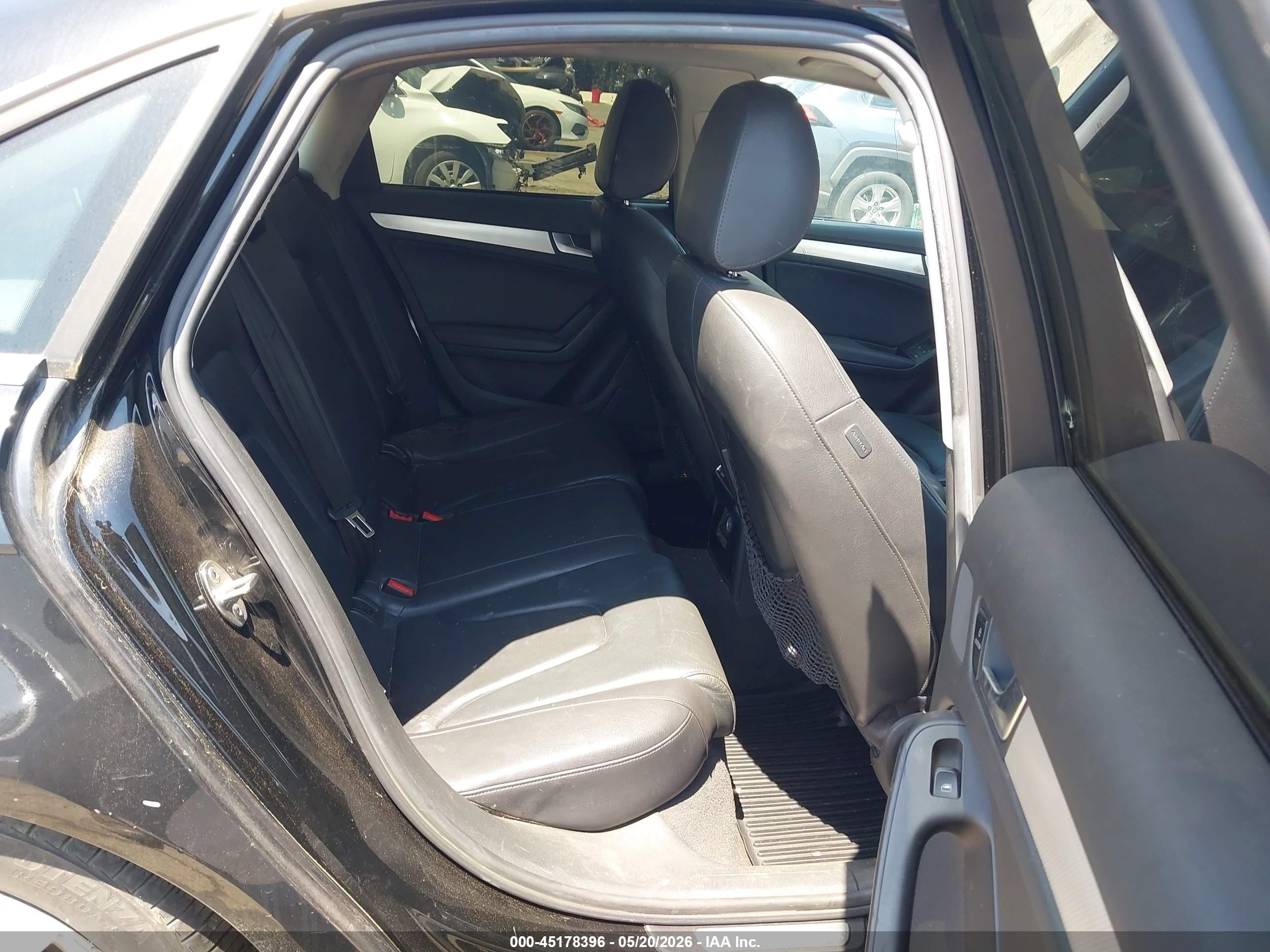 2011 Audi A4 2.0t Premium Black vin: WAUFFAFL6BN007229