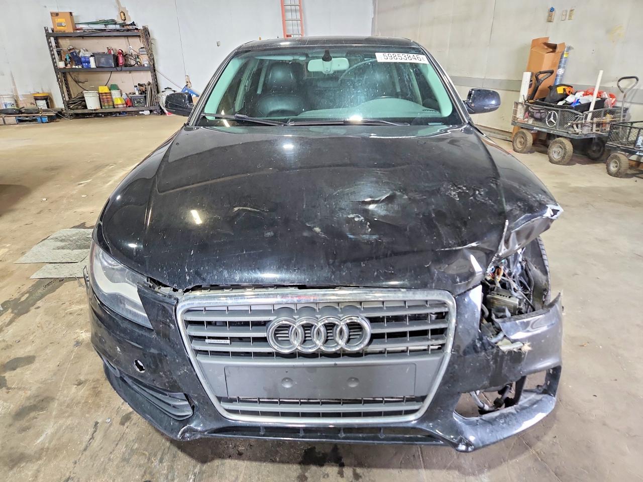 2011 Audi A4 Premium Plus Black vin: WAUFFAFL6BN012978