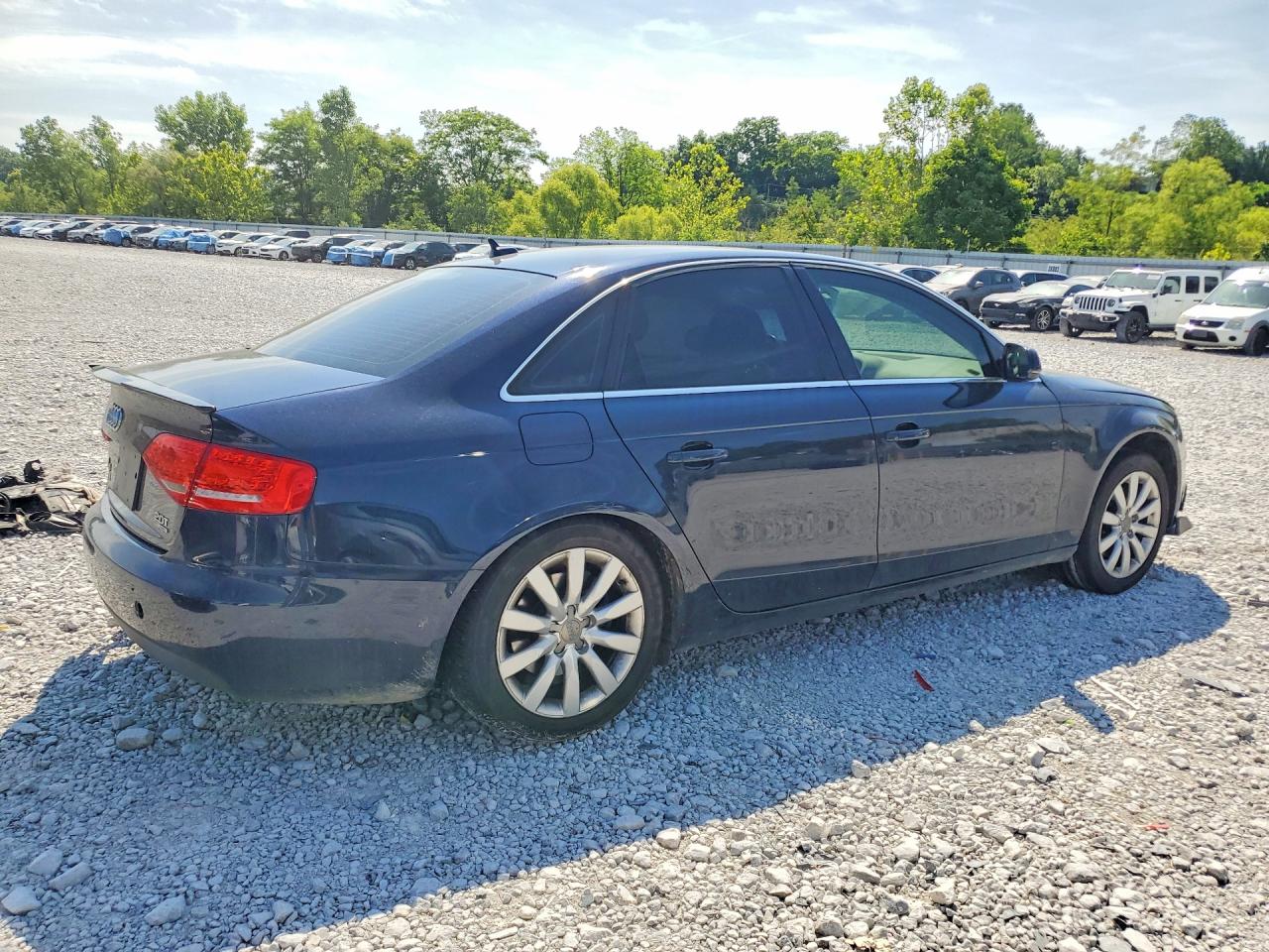 2011 Audi A4 Premium Plus Blue vin: WAUFFAFL6BN031241