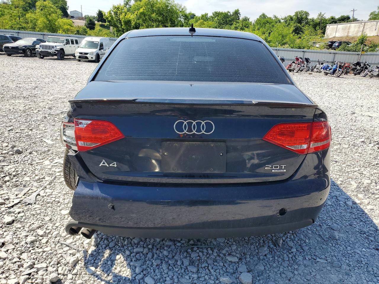 2011 Audi A4 Premium Plus Blue vin: WAUFFAFL6BN031241