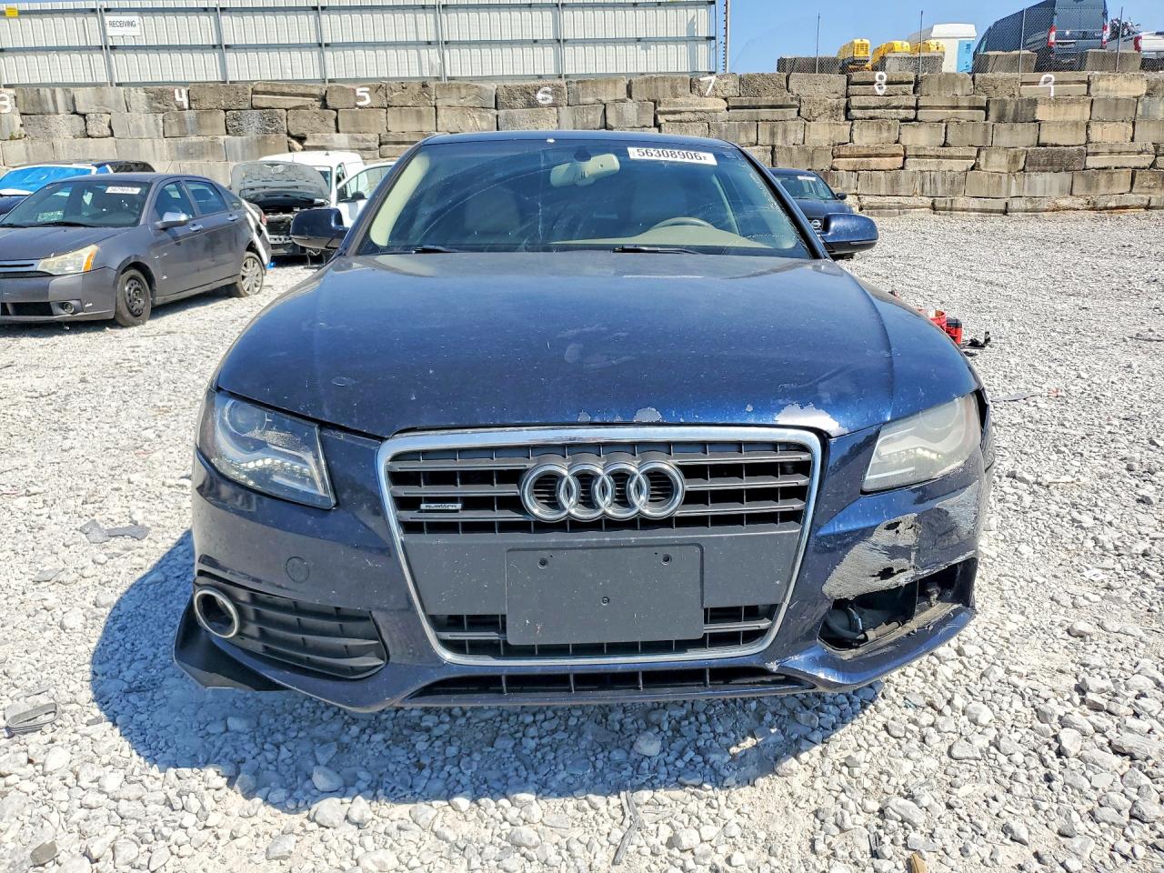 2011 Audi A4 Premium Plus Blue vin: WAUFFAFL6BN031241
