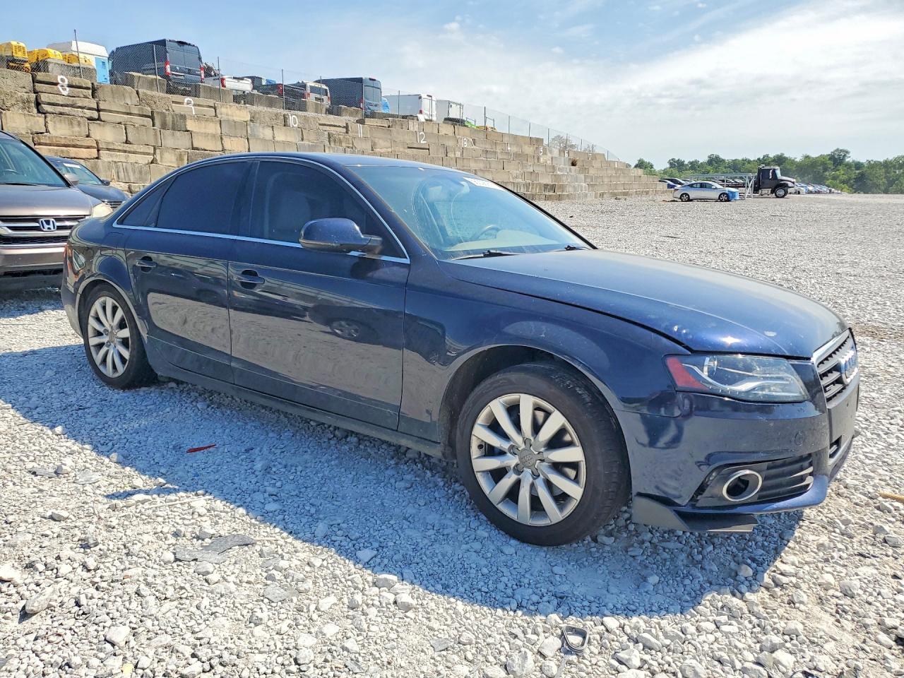 2011 Audi A4 Premium Plus Blue vin: WAUFFAFL6BN031241