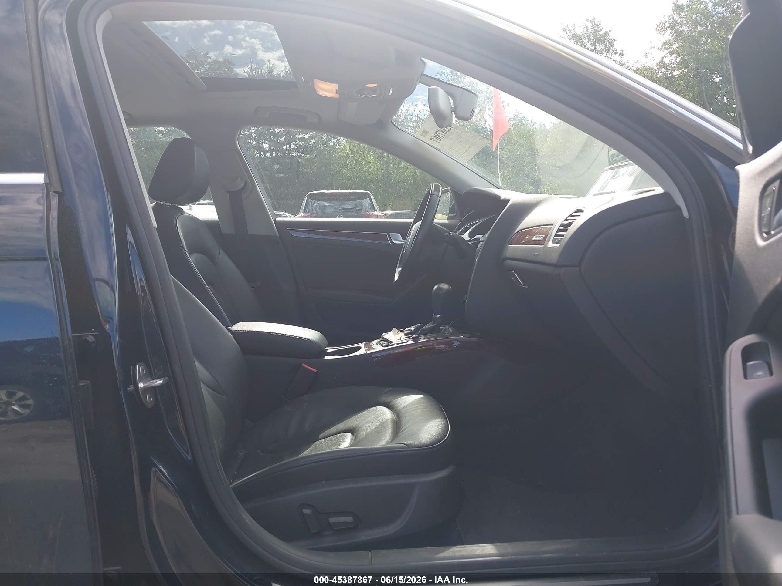 2011 Audi A4 2.0t Premium Dark Blue vin: WAUFFAFL6BN035998