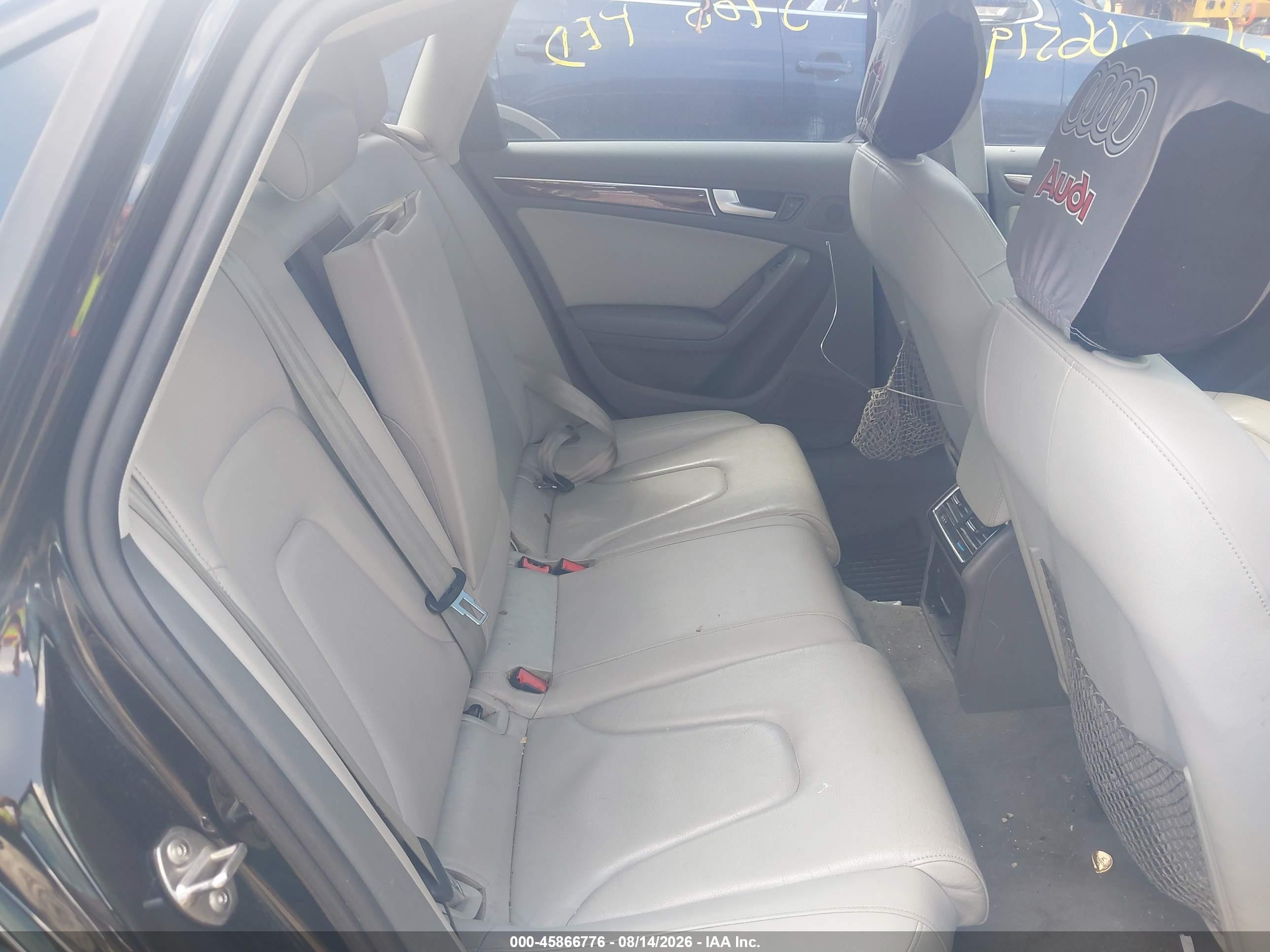 2012 Audi A4 2.0t Premium Plus Black vin: WAUFFAFL6CN007555