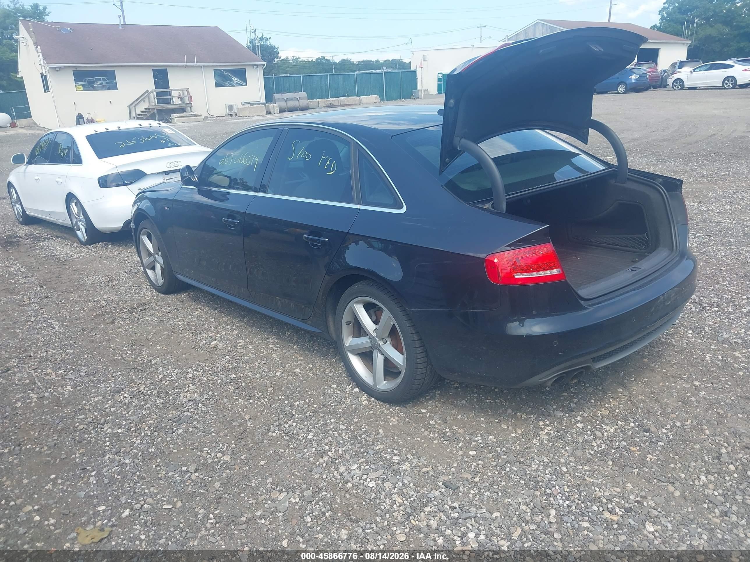 2012 Audi A4 2.0t Premium Plus Black vin: WAUFFAFL6CN007555