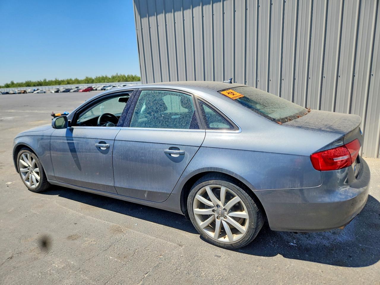 2013 Audi A4 Premium Plus Silver vin: WAUFFAFL6DN004690
