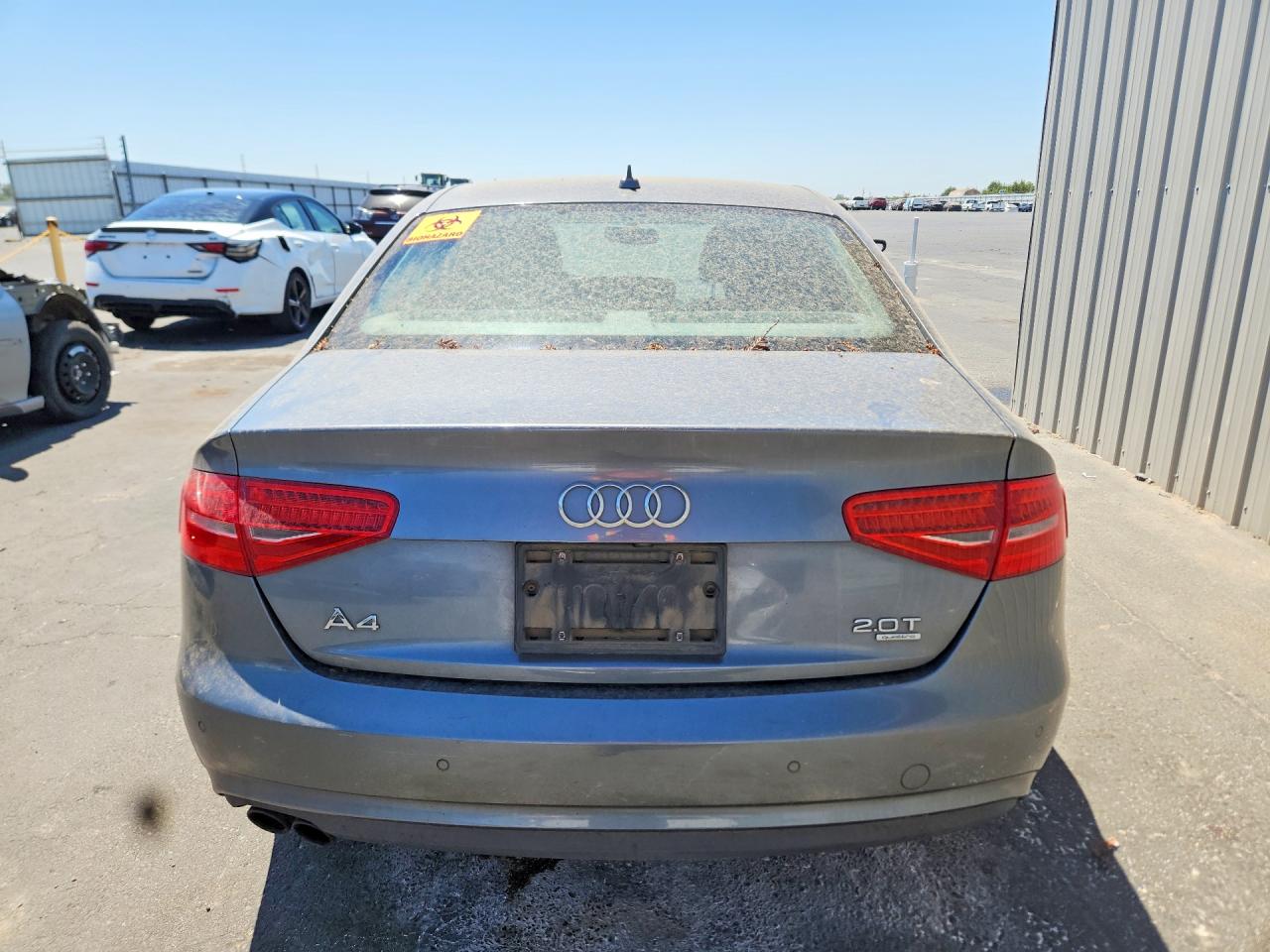 2013 Audi A4 Premium Plus Silver vin: WAUFFAFL6DN004690