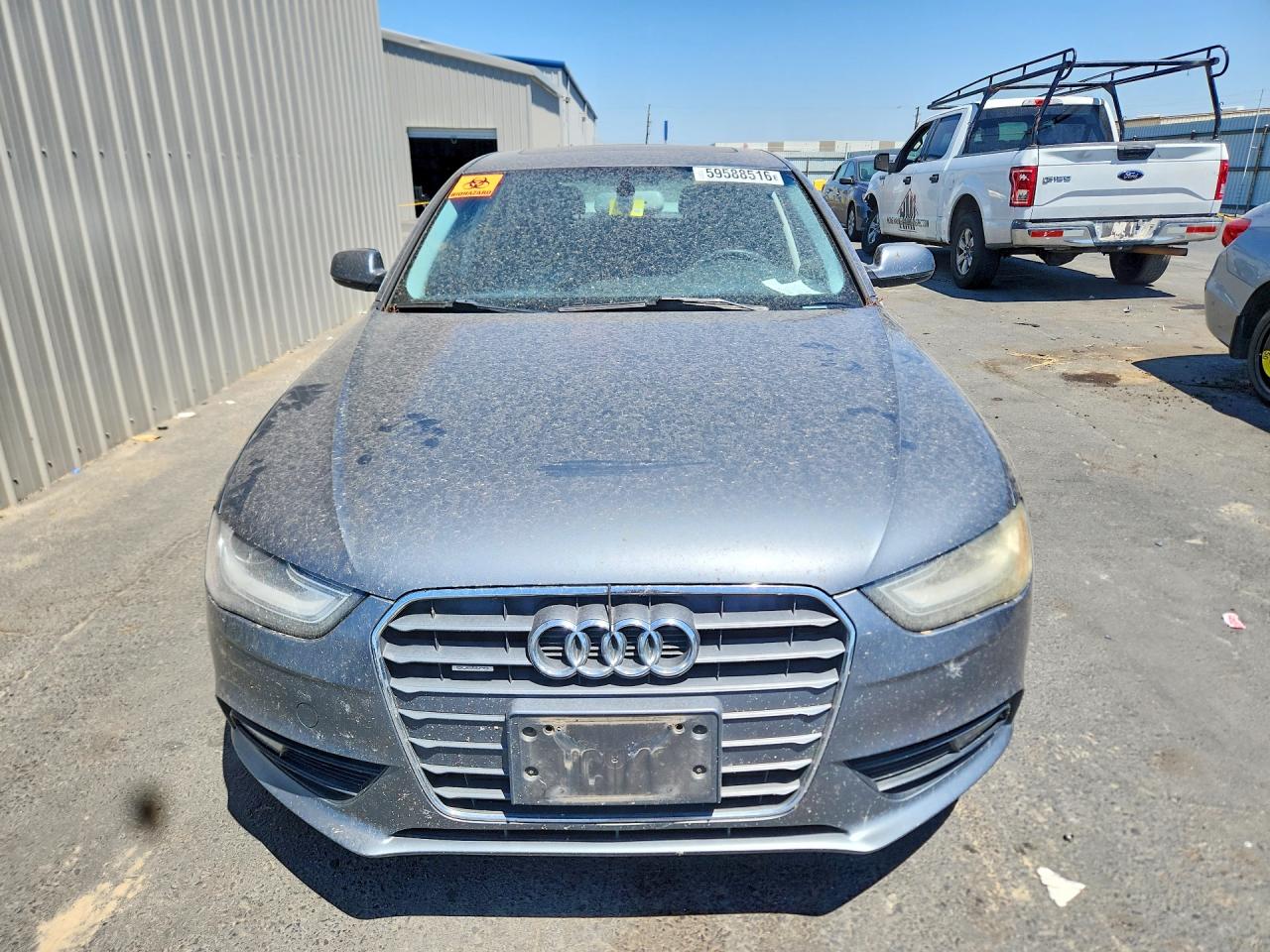 2013 Audi A4 Premium Plus Silver vin: WAUFFAFL6DN004690