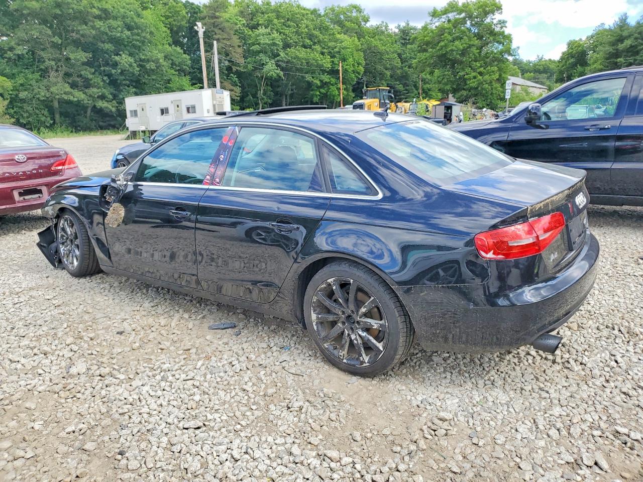 2013 Audi A4 Premium Plus Black vin: WAUFFAFL6DN014250