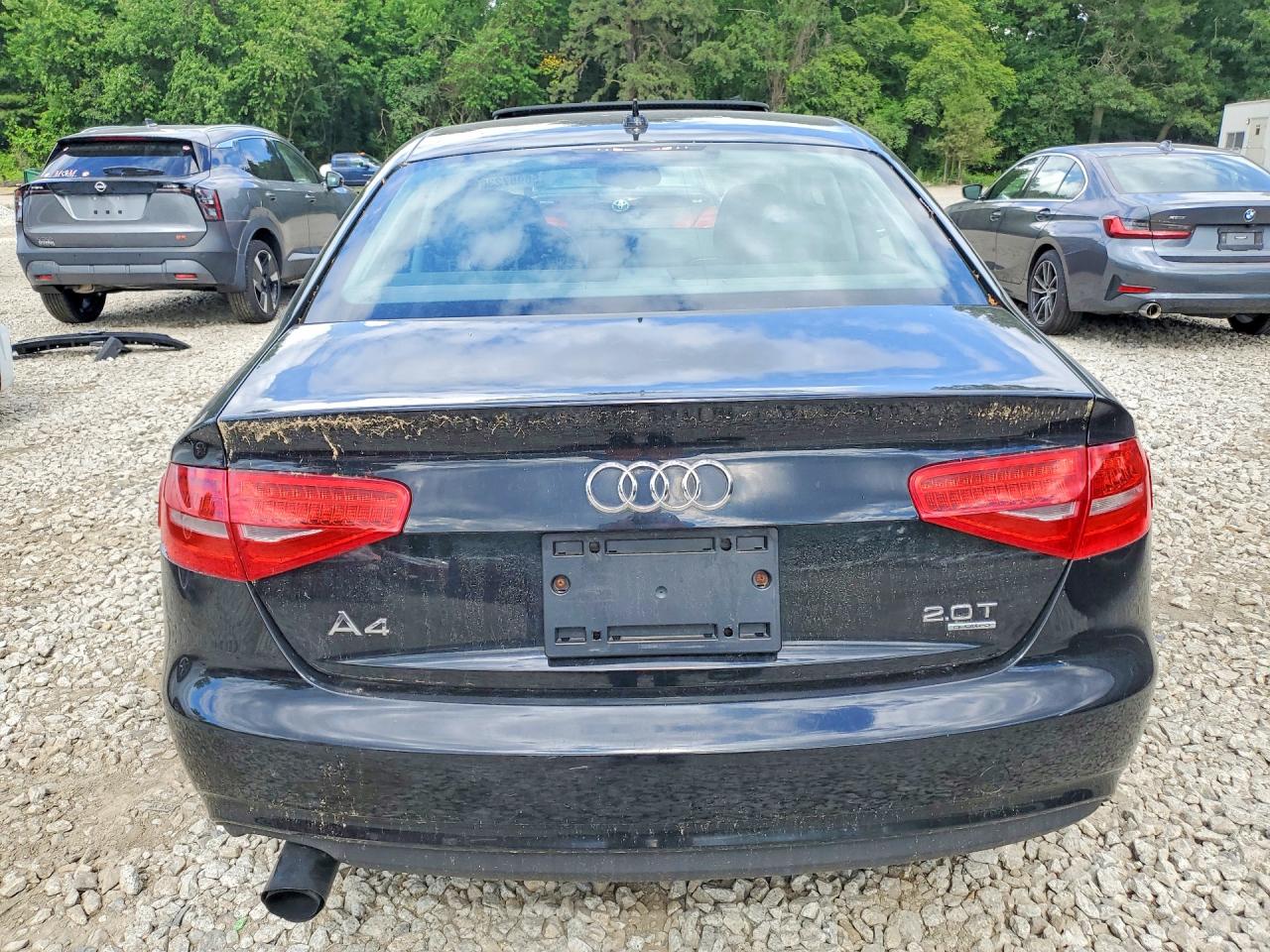 2013 Audi A4 Premium Plus Black vin: WAUFFAFL6DN014250