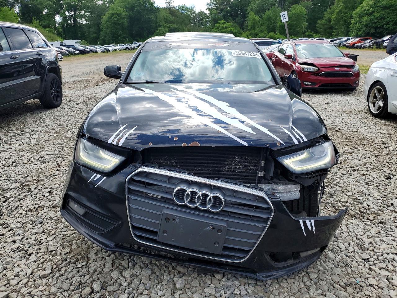 2013 Audi A4 Premium Plus Black vin: WAUFFAFL6DN014250