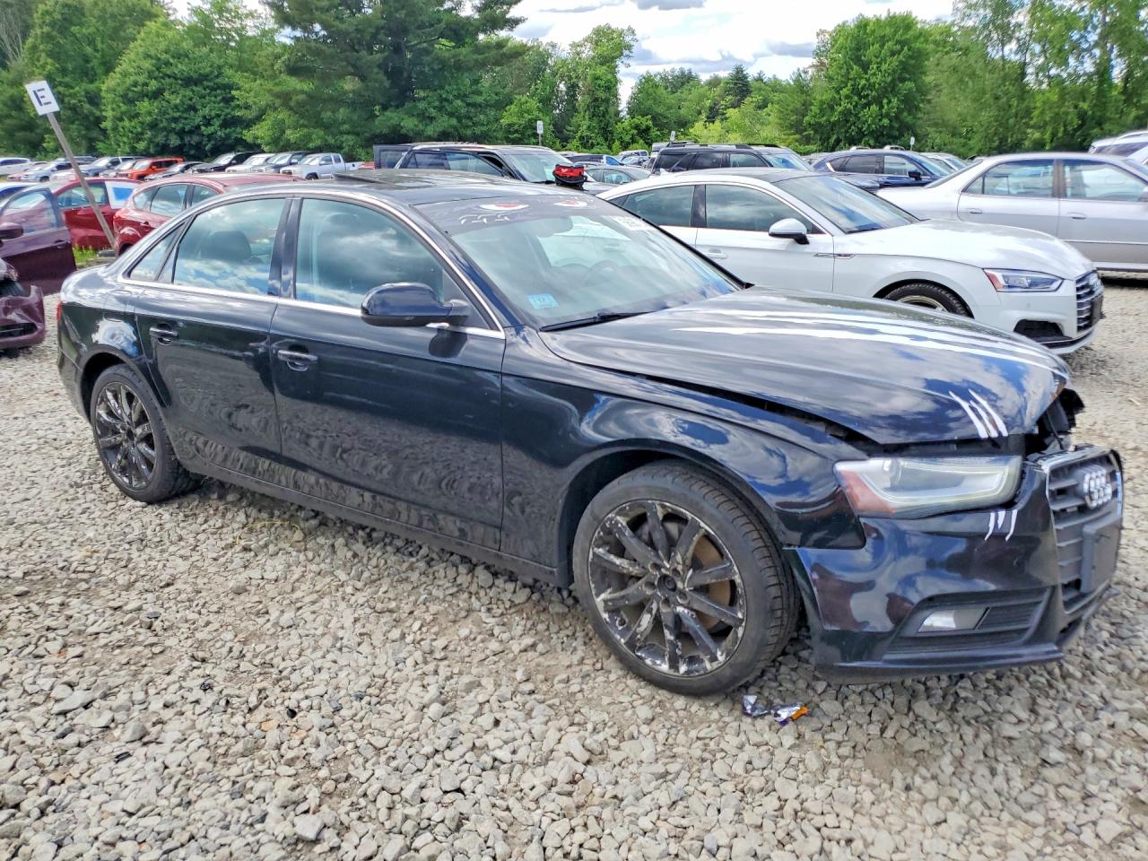 2013 Audi A4 Premium Plus Black vin: WAUFFAFL6DN014250