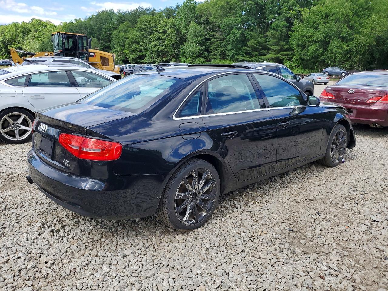 2013 Audi A4 Premium Plus Black vin: WAUFFAFL6DN014250