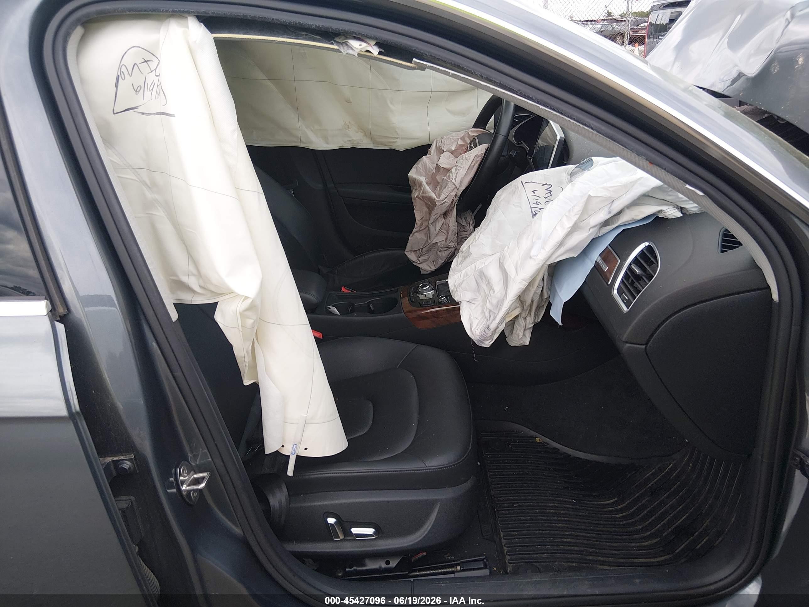 2013 Audi A4 2.0t Premium Blue vin: WAUFFAFL6DN022283