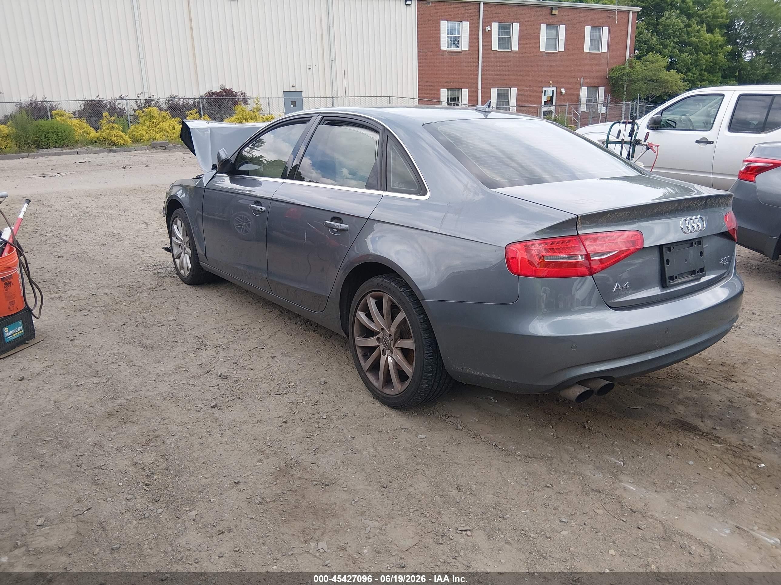 2013 Audi A4 2.0t Premium Blue vin: WAUFFAFL6DN022283