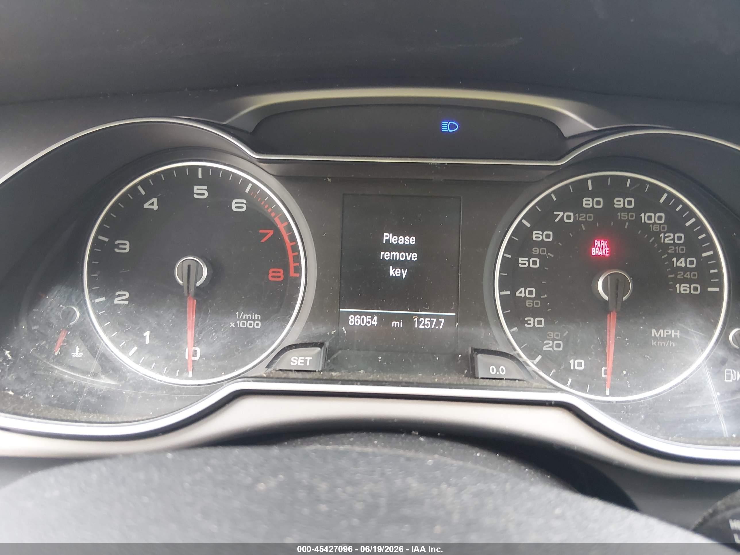 2013 Audi A4 2.0t Premium Blue vin: WAUFFAFL6DN022283