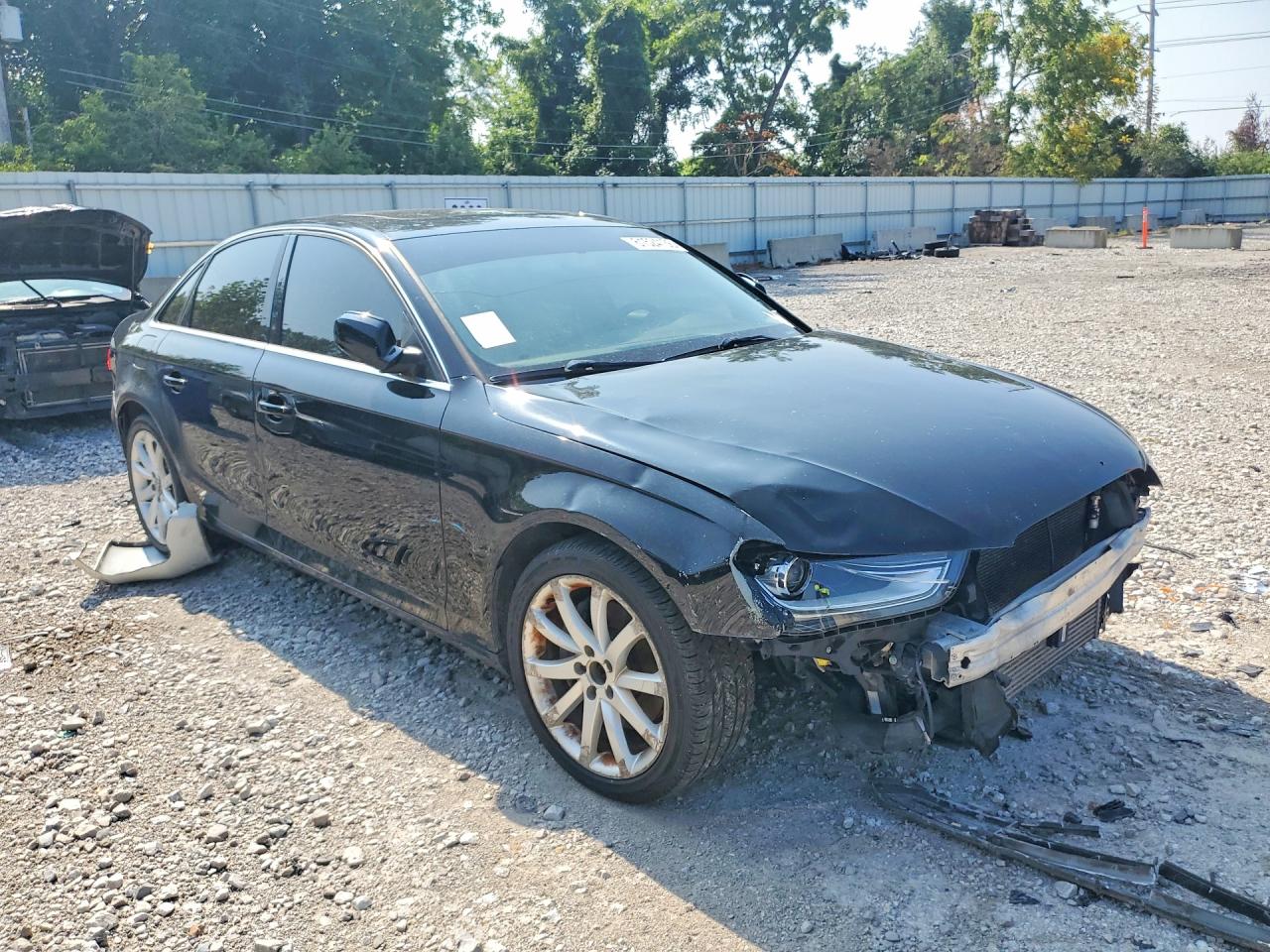 2013 Audi A4 Premium Plus Black vin: WAUFFAFL6DN023143