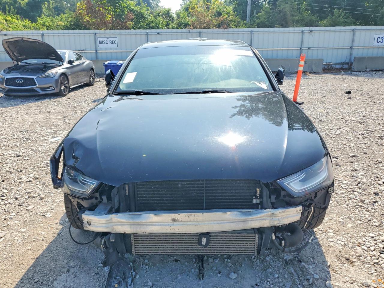 2013 Audi A4 Premium Plus Black vin: WAUFFAFL6DN023143