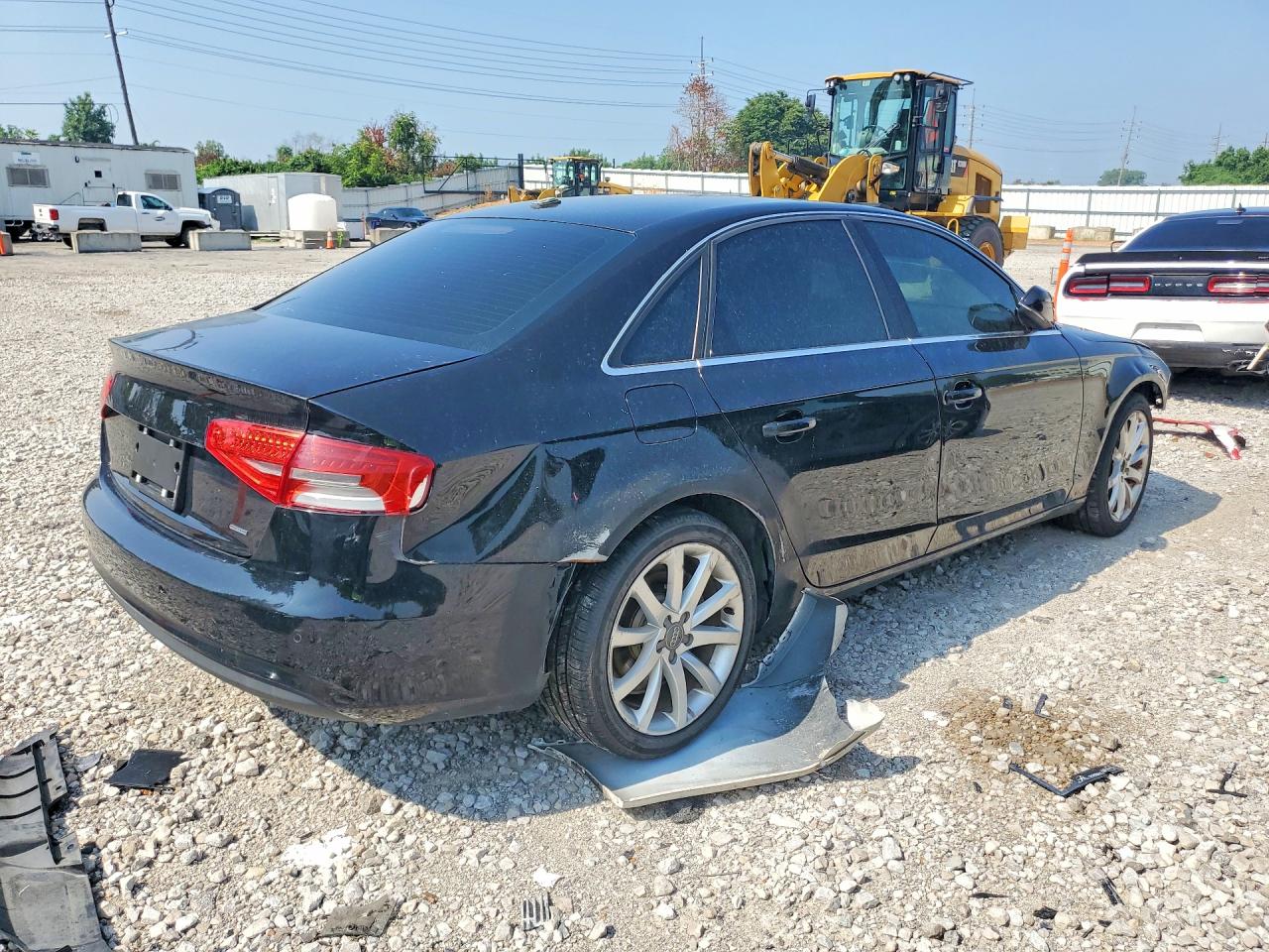2013 Audi A4 Premium Plus Black vin: WAUFFAFL6DN023143