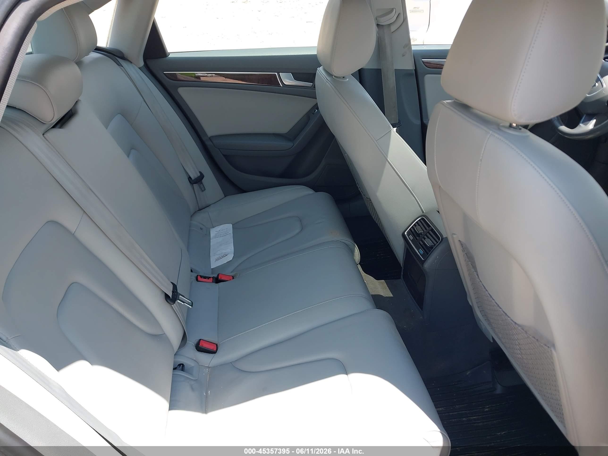 2013 Audi A4 2.0t Premium Black vin: WAUFFAFL6DN024776