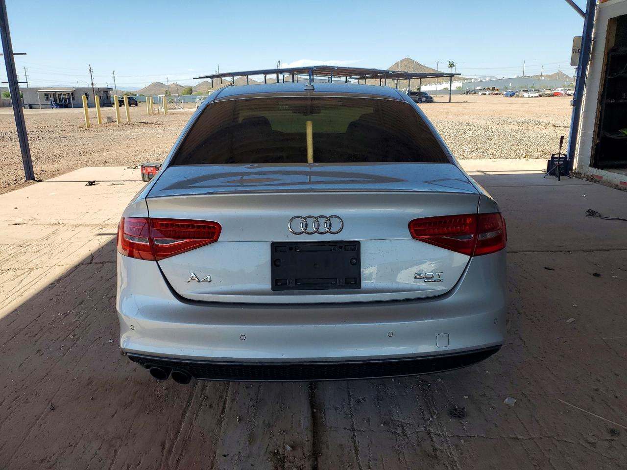 2014 Audi A4 Premium Plus Silver vin: WAUFFAFL6EN018476