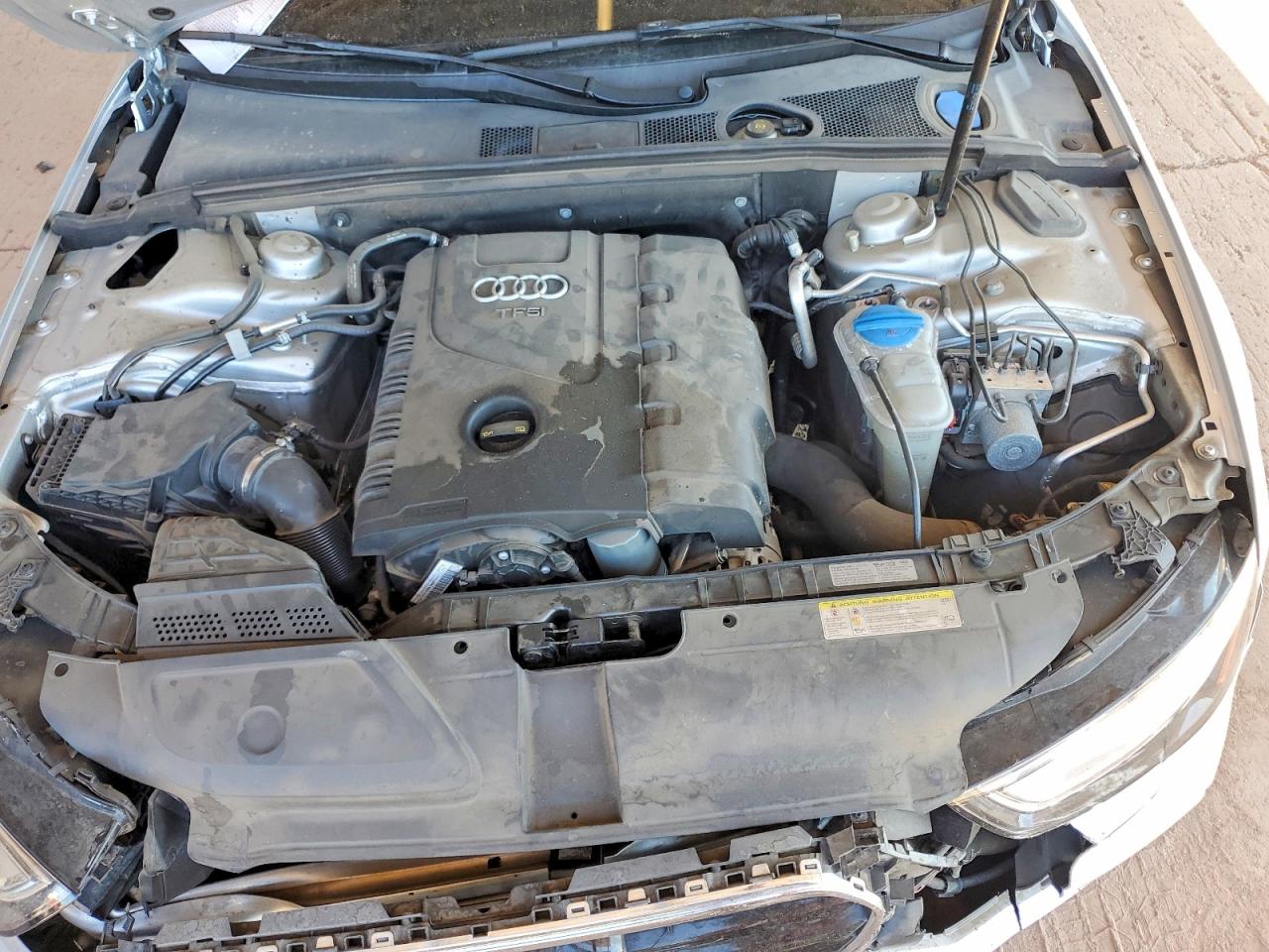 2014 Audi A4 Premium Plus Silver vin: WAUFFAFL6EN018476