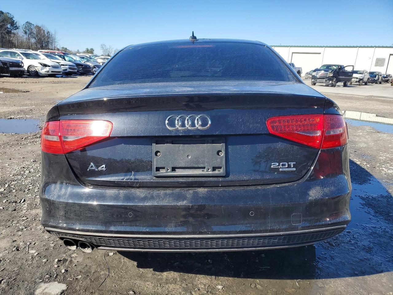 2014 Audi A4 Premium Plus Black vin: WAUFFAFL6EN021121