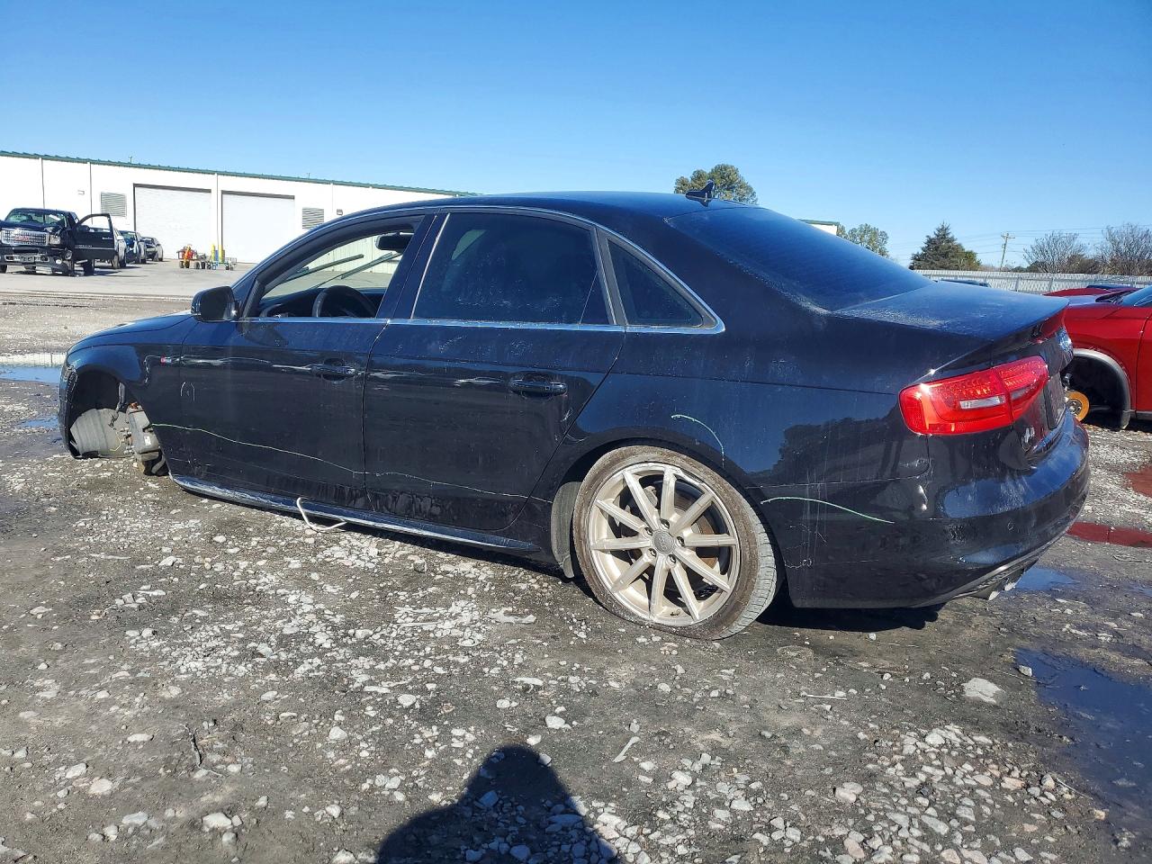 2014 Audi A4 Premium Plus Black vin: WAUFFAFL6EN021121