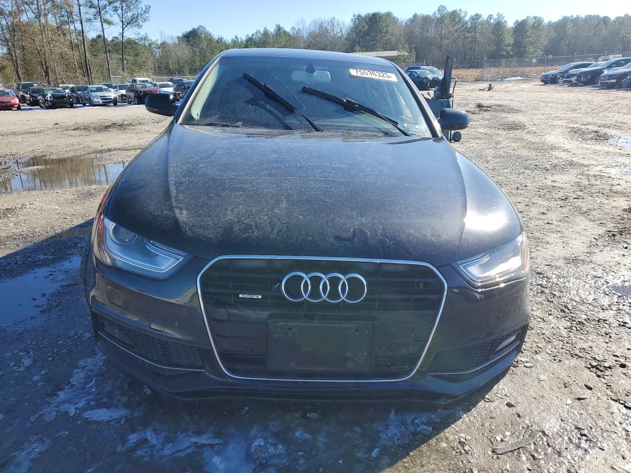 2014 Audi A4 Premium Plus Black vin: WAUFFAFL6EN021121