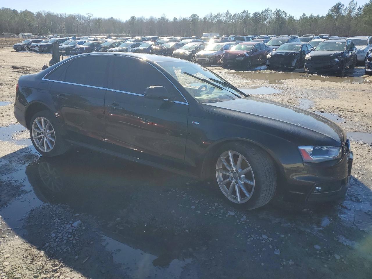 2014 Audi A4 Premium Plus Black vin: WAUFFAFL6EN021121