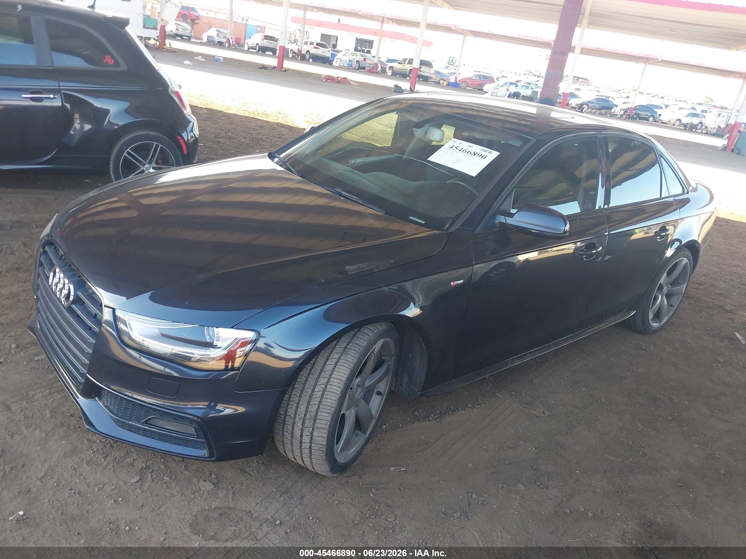 2014 Audi A4 2.0t Premium Black vin: WAUFFAFL6EN028005