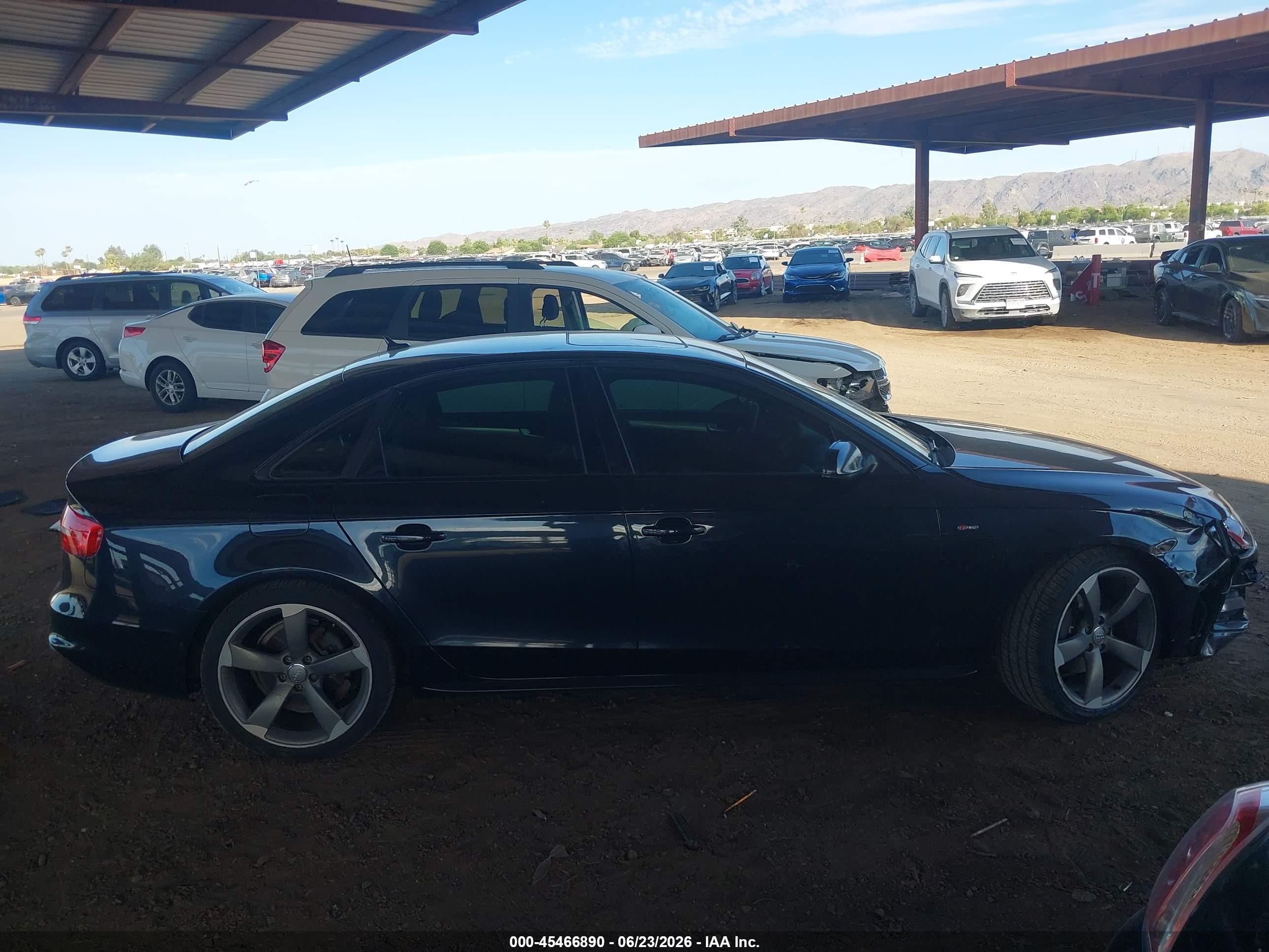 2014 Audi A4 2.0t Premium Black vin: WAUFFAFL6EN028005