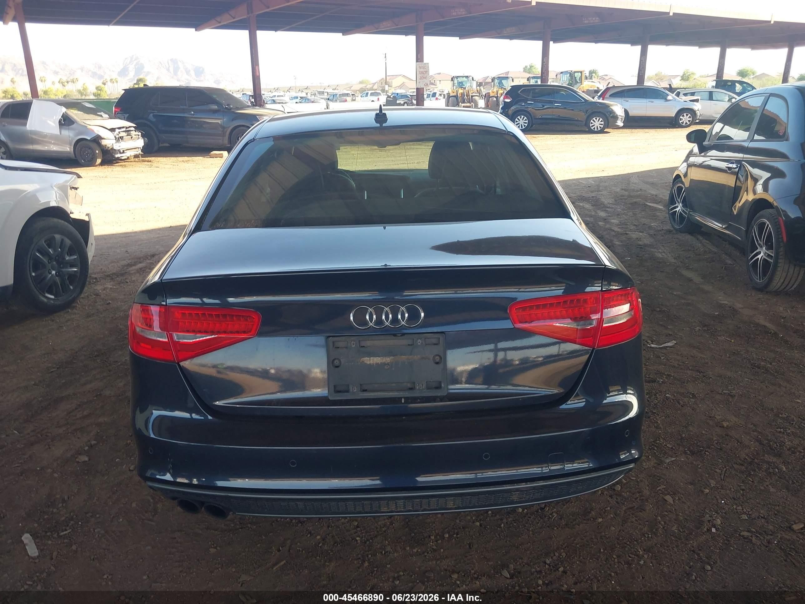 2014 Audi A4 2.0t Premium Black vin: WAUFFAFL6EN028005