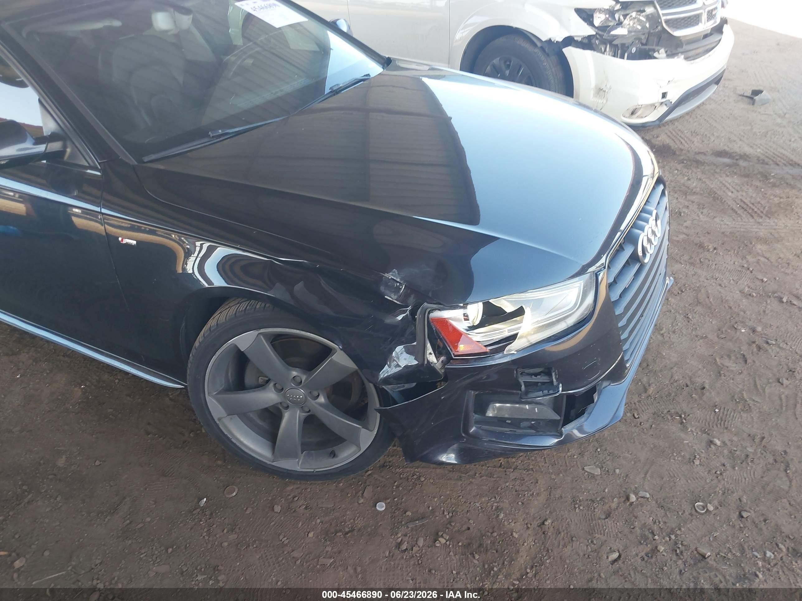 2014 Audi A4 2.0t Premium Black vin: WAUFFAFL6EN028005