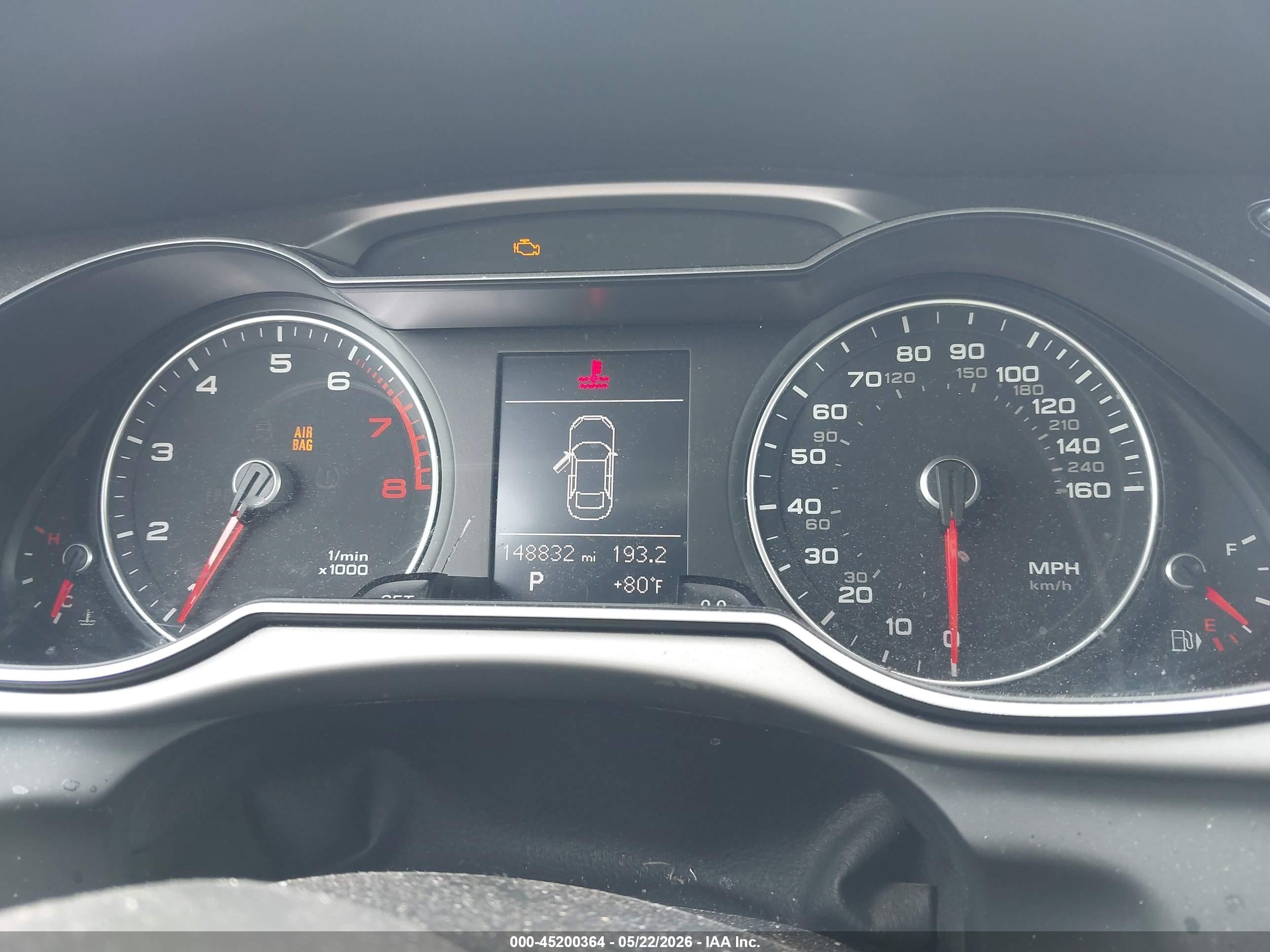 2015 Audi A4 2.0t Premium Серебряный vin: WAUFFAFL6FN002201