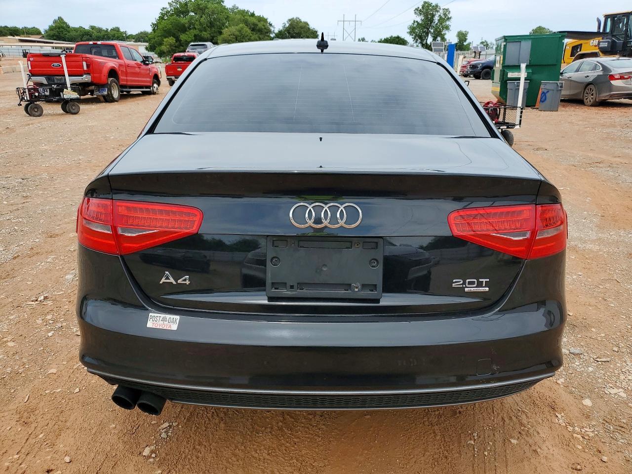 2015 Audi A4 Premium Plus Black vin: WAUFFAFL6FN002277