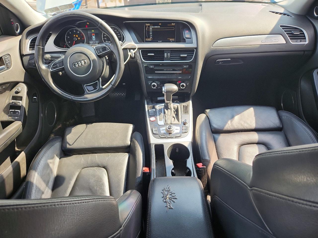 2015 Audi A4 Premium Plus White vin: WAUFFAFL6FN007513